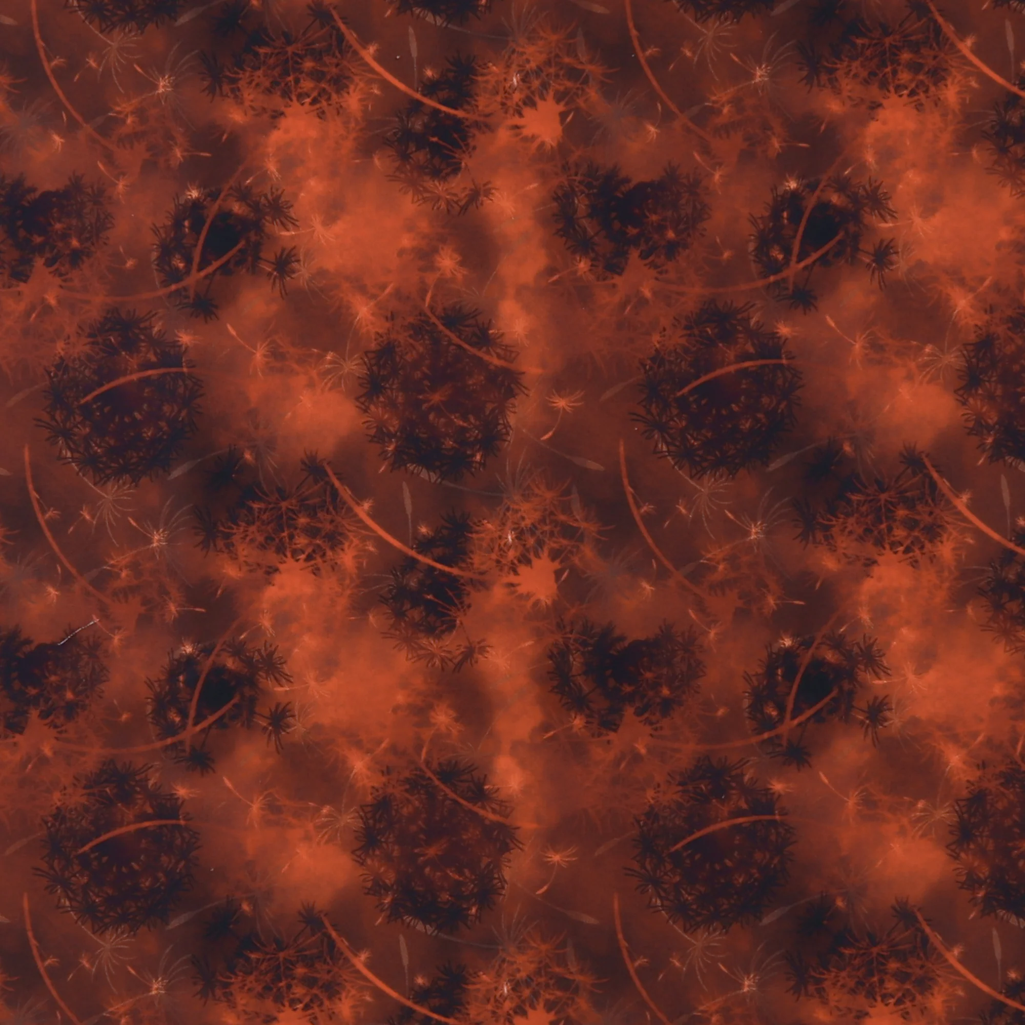 Blender Fabric - DANDELION - 001 - Brick