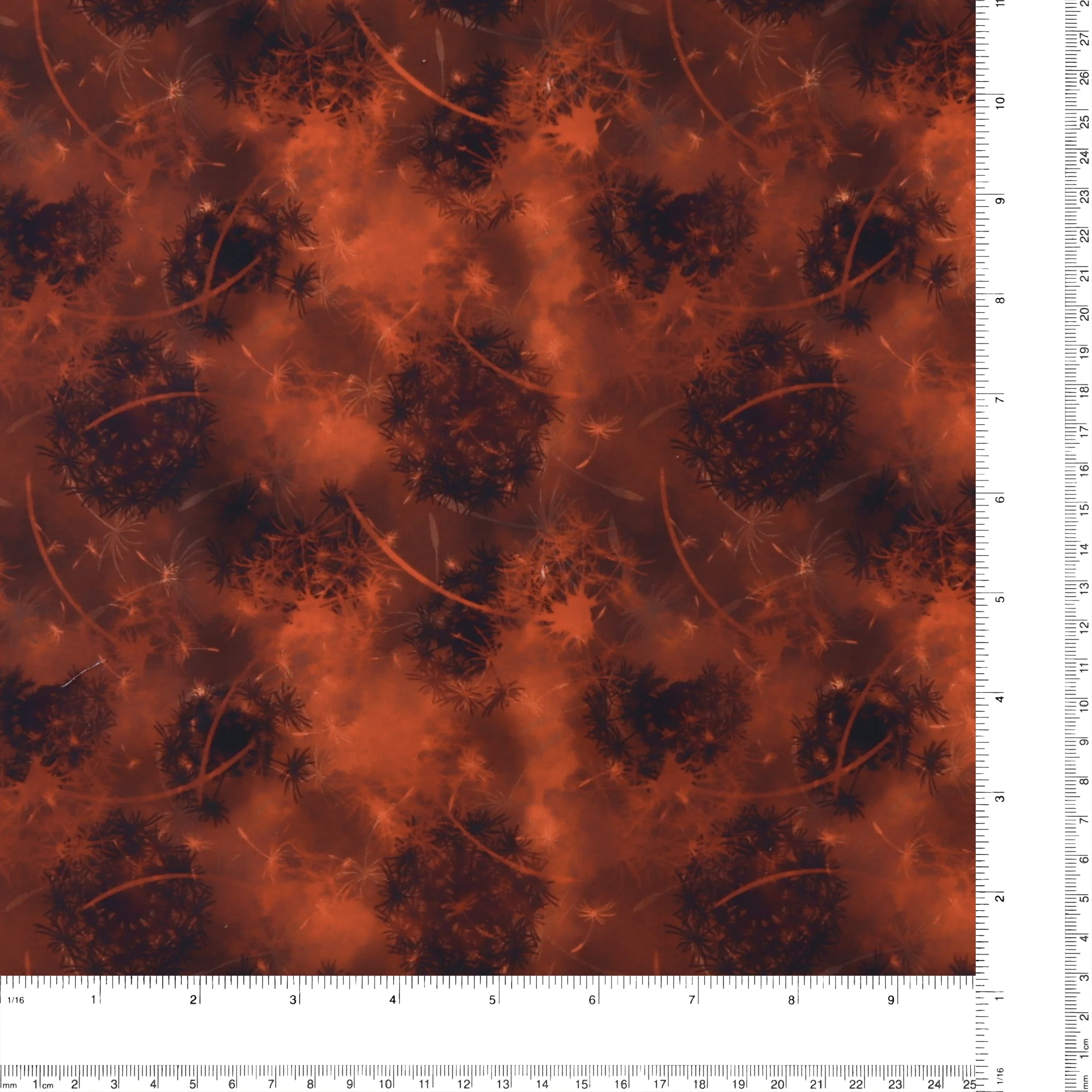 Blender Fabric - DANDELION - 001 - Brick - Image 3