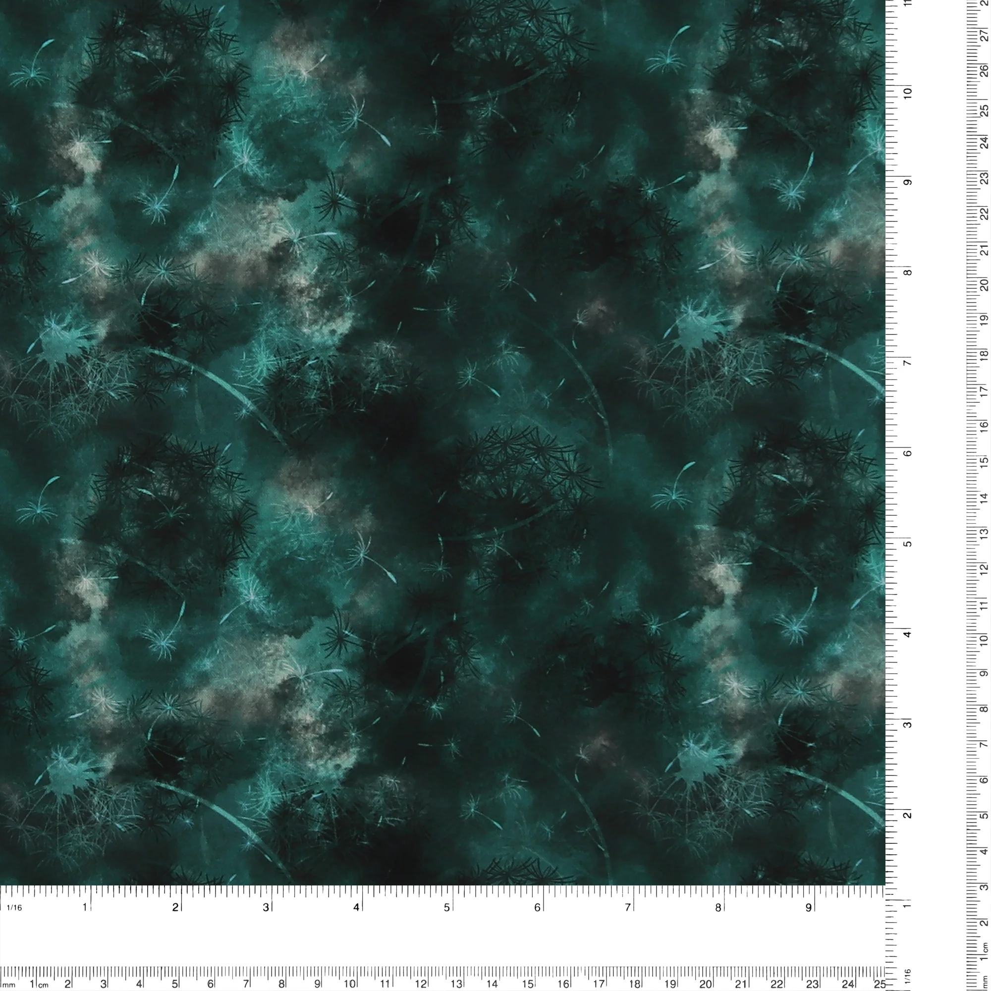 Blender Fabric - DANDELION - 009 - Emerald - Image 3