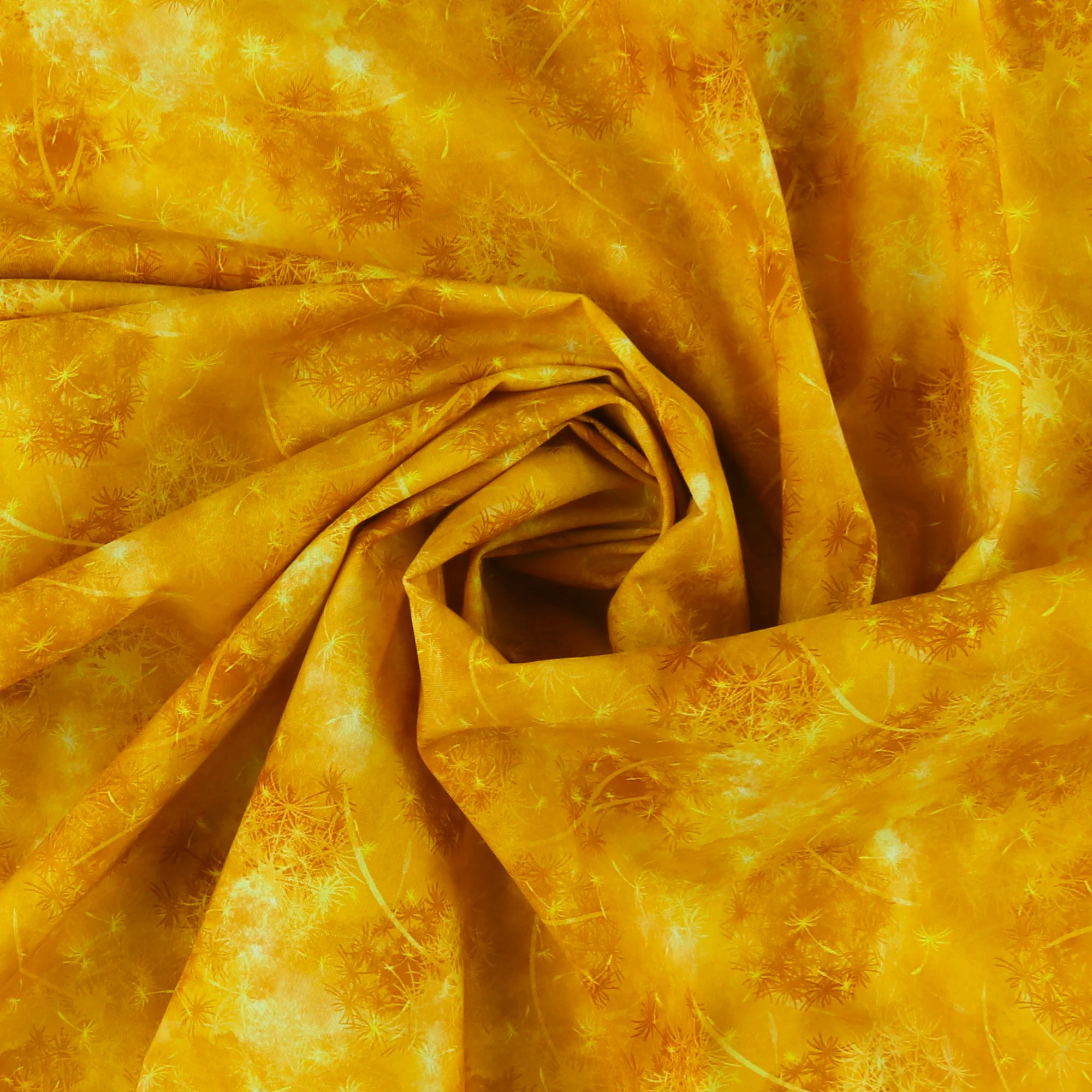 Blender Fabric - DANDELION - 010 - Yellow - Image 2