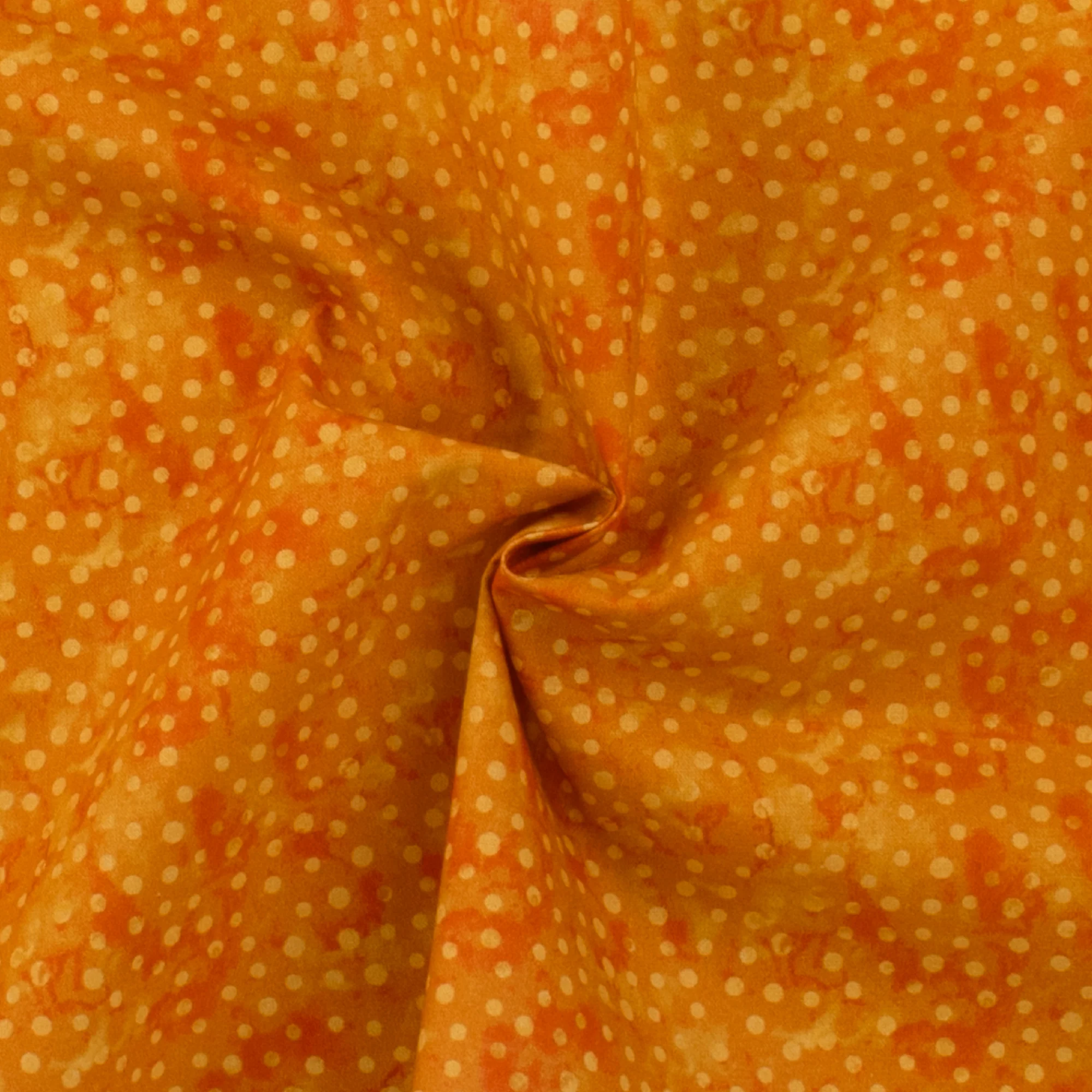 Blender Fabric - MINI DOT - 026 - Tango - Image 2