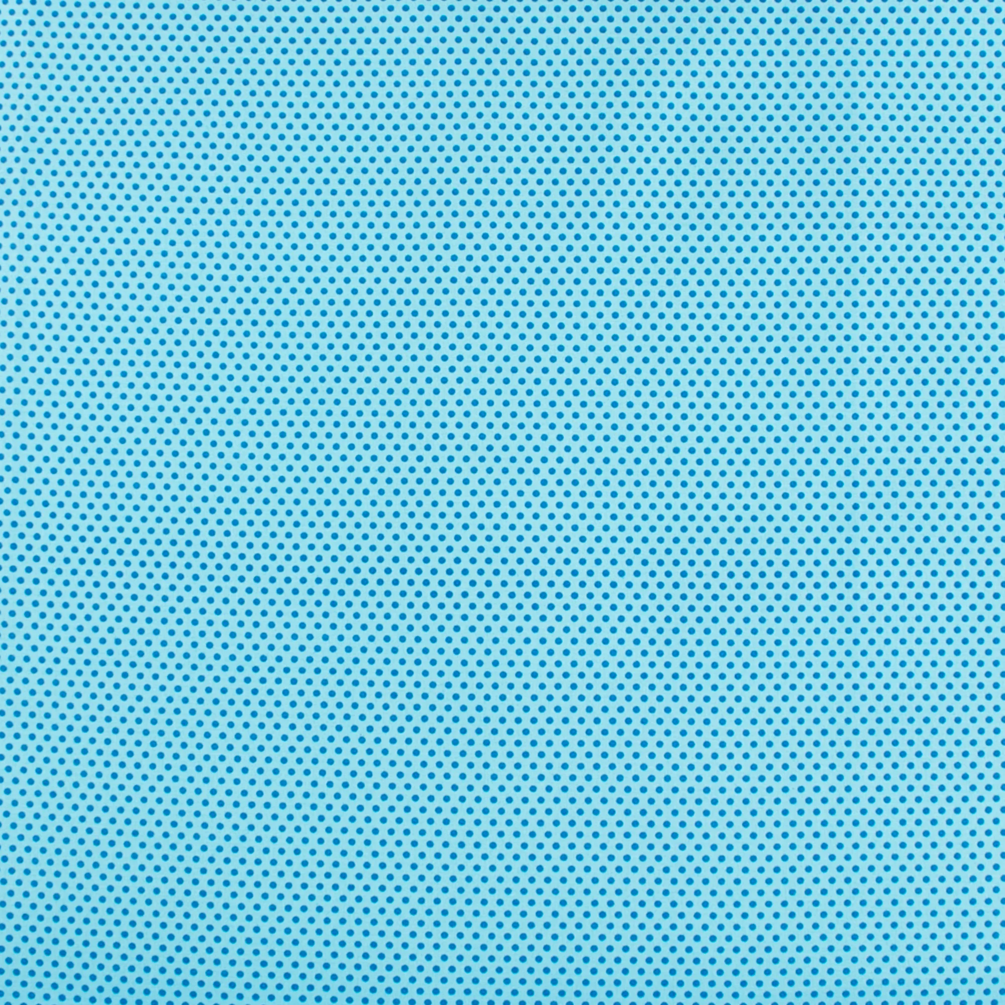 Blender Fabric - MINI DOT - Blue