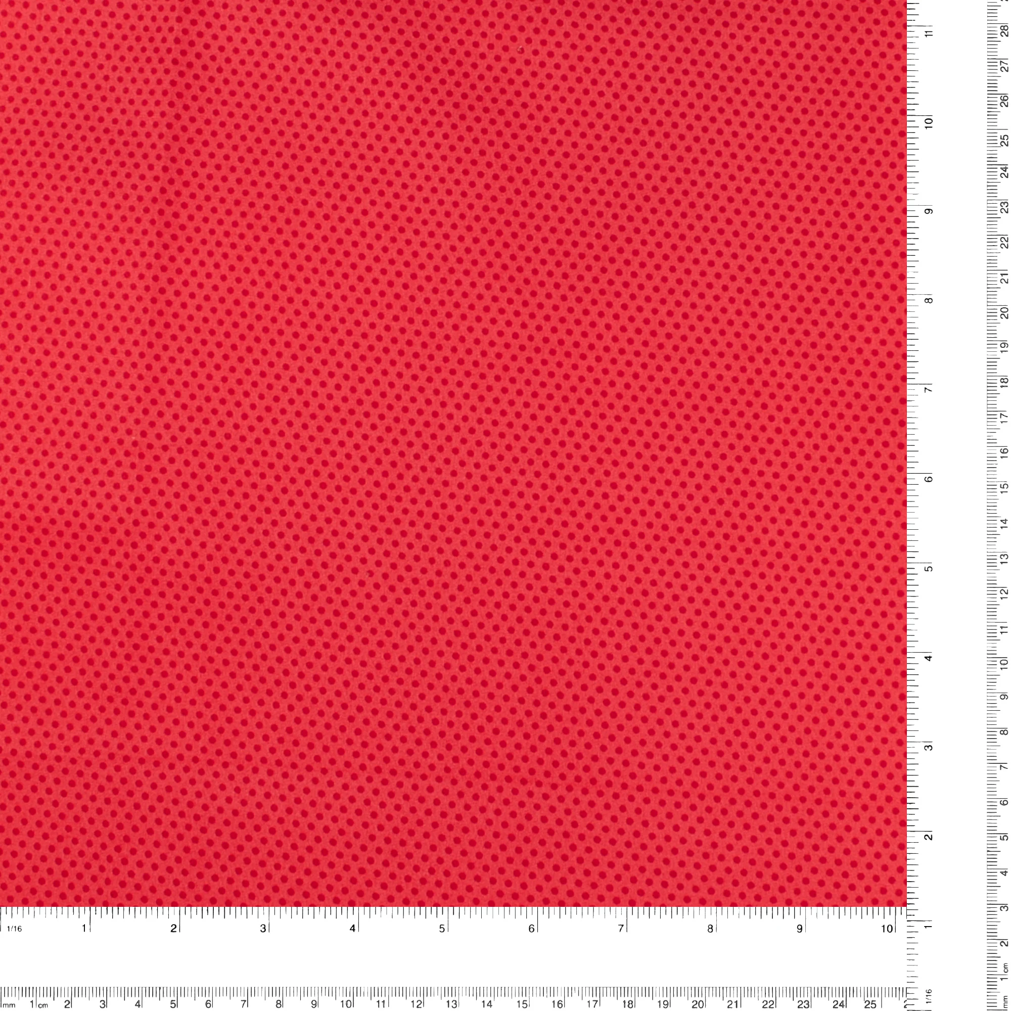 Blender Fabric - MINI DOT - Red - Image 3
