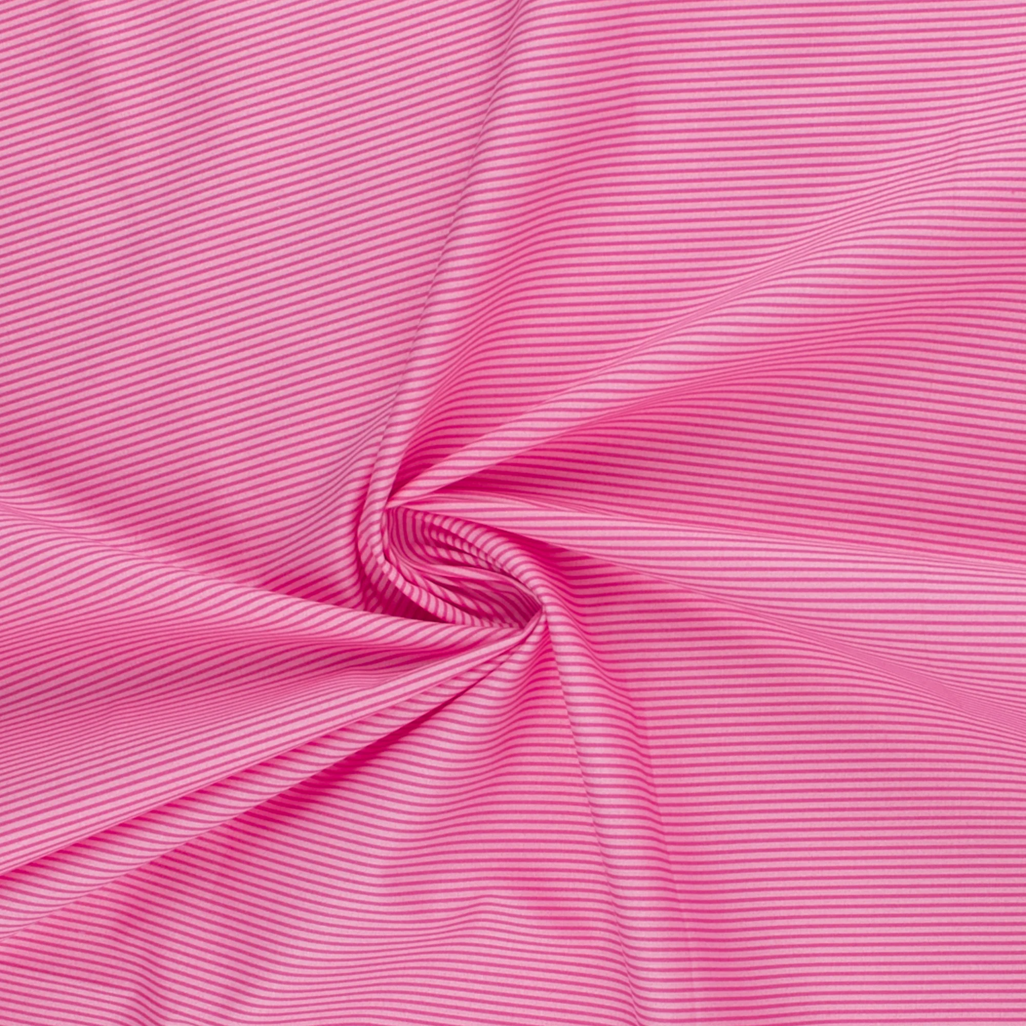 Blender Fabric - MINI STRIPE - Pink - Image 2