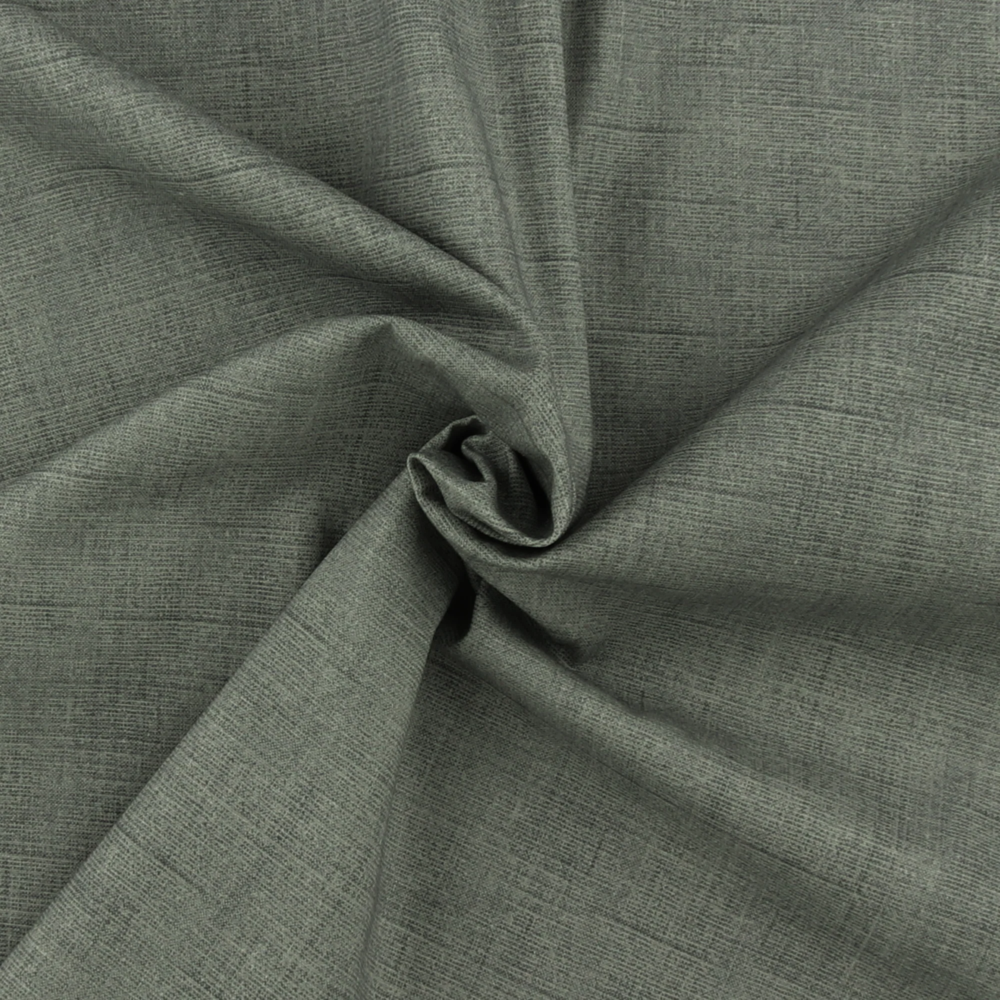 Blender Fabric - Printed Linen Look - 035 - Grey - Image 2