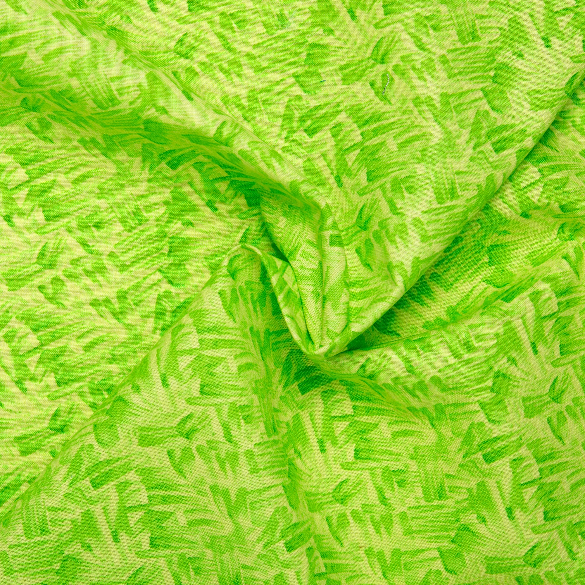 Blenders - Cotton Print - Grass - Limoncello - Image 2