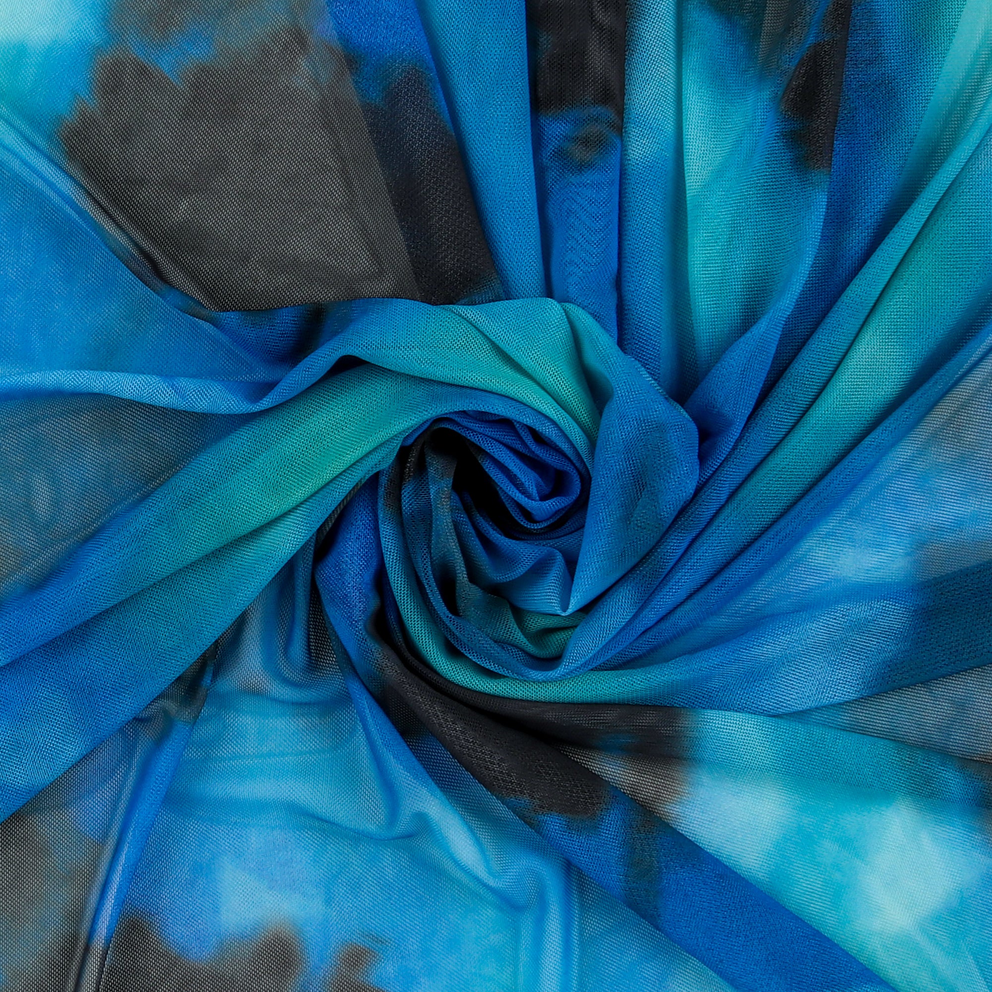 BLUE HORIZON Mesh Print - 002 - Blue - Image 2