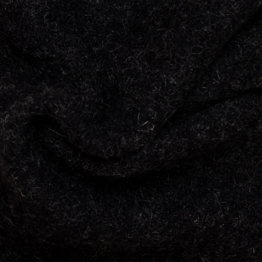 Boiled Wool - Charcoal - Image 2