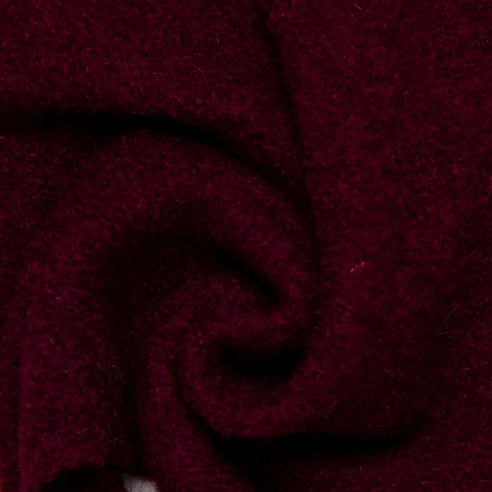 Boiled Wool - Merlot - Image 2