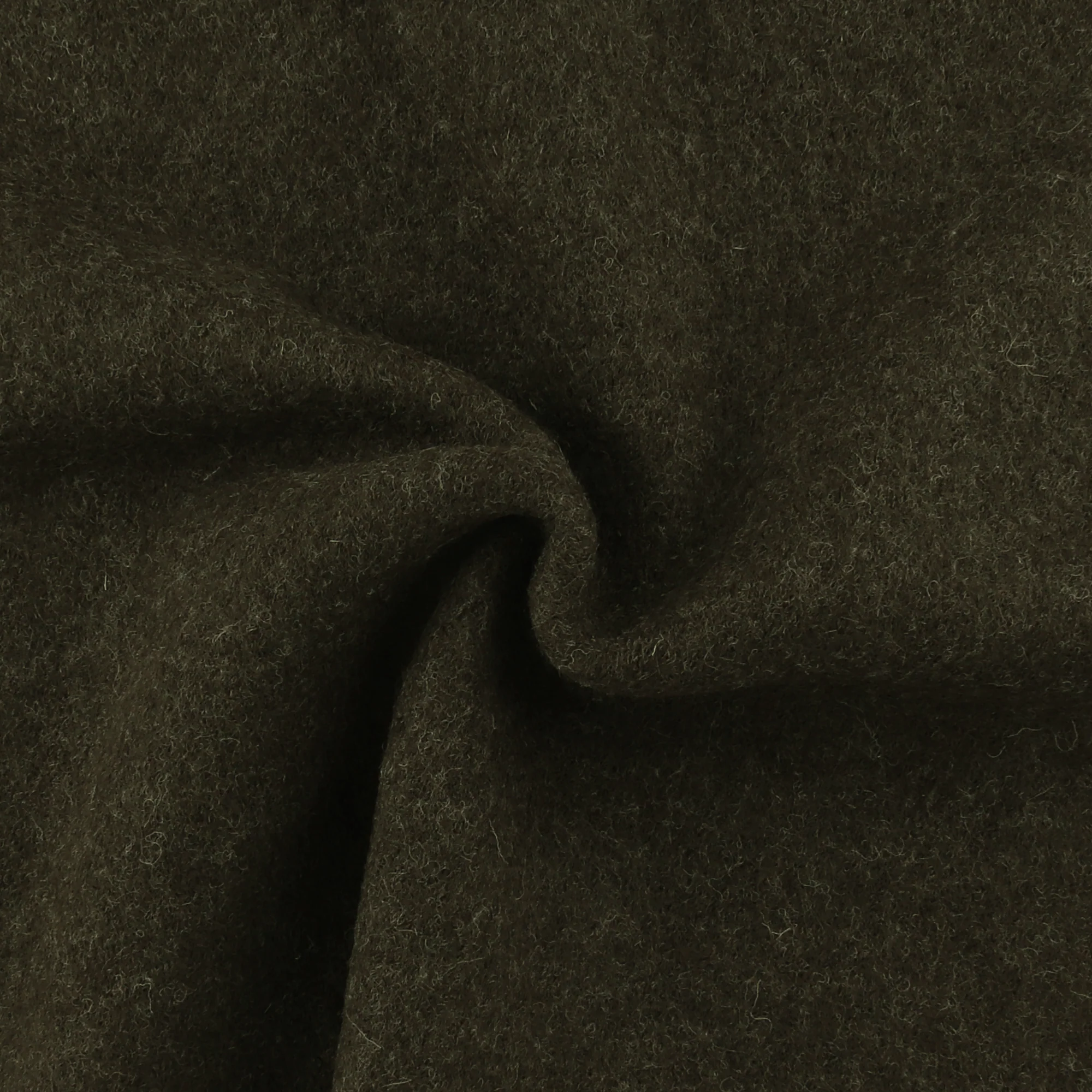 Boiled Wool - Olive1 - Image 2