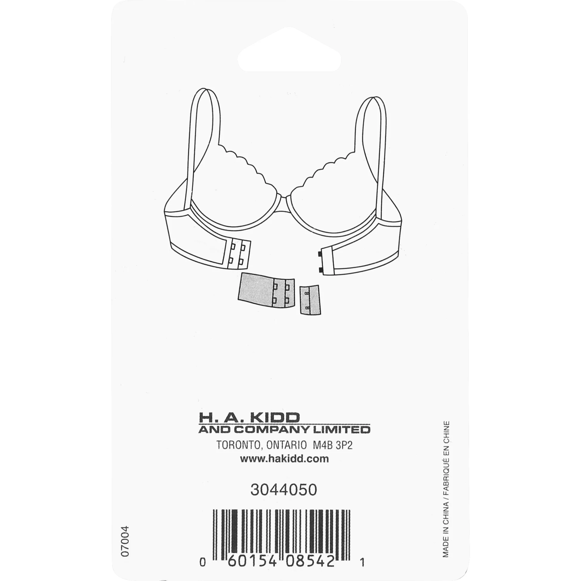 UNIQUE SEWING Bra-Back White - 38mm / 1½" - Image 2