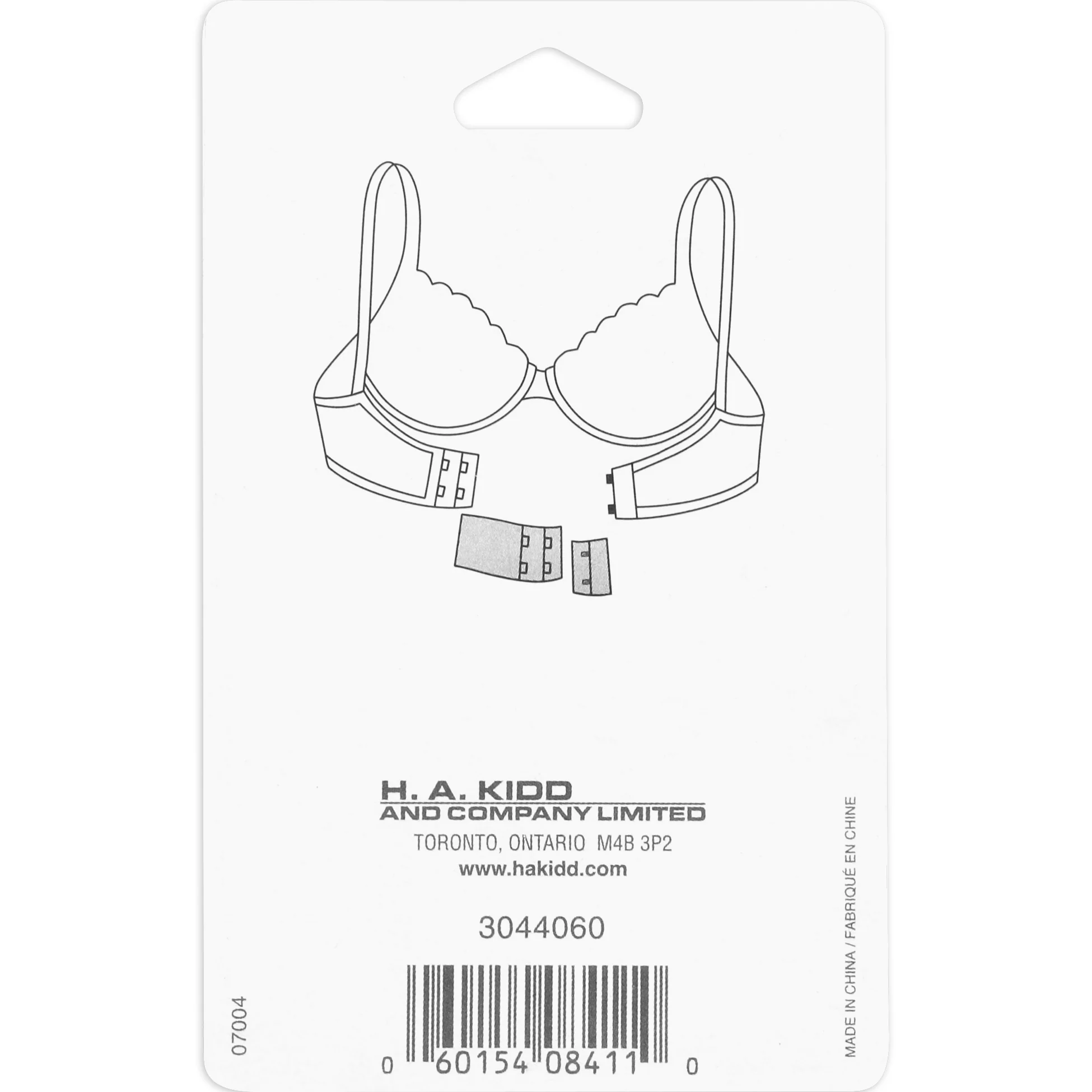 UNIQUE SEWING Bra-Back White - 50mm / 2" - Image 2