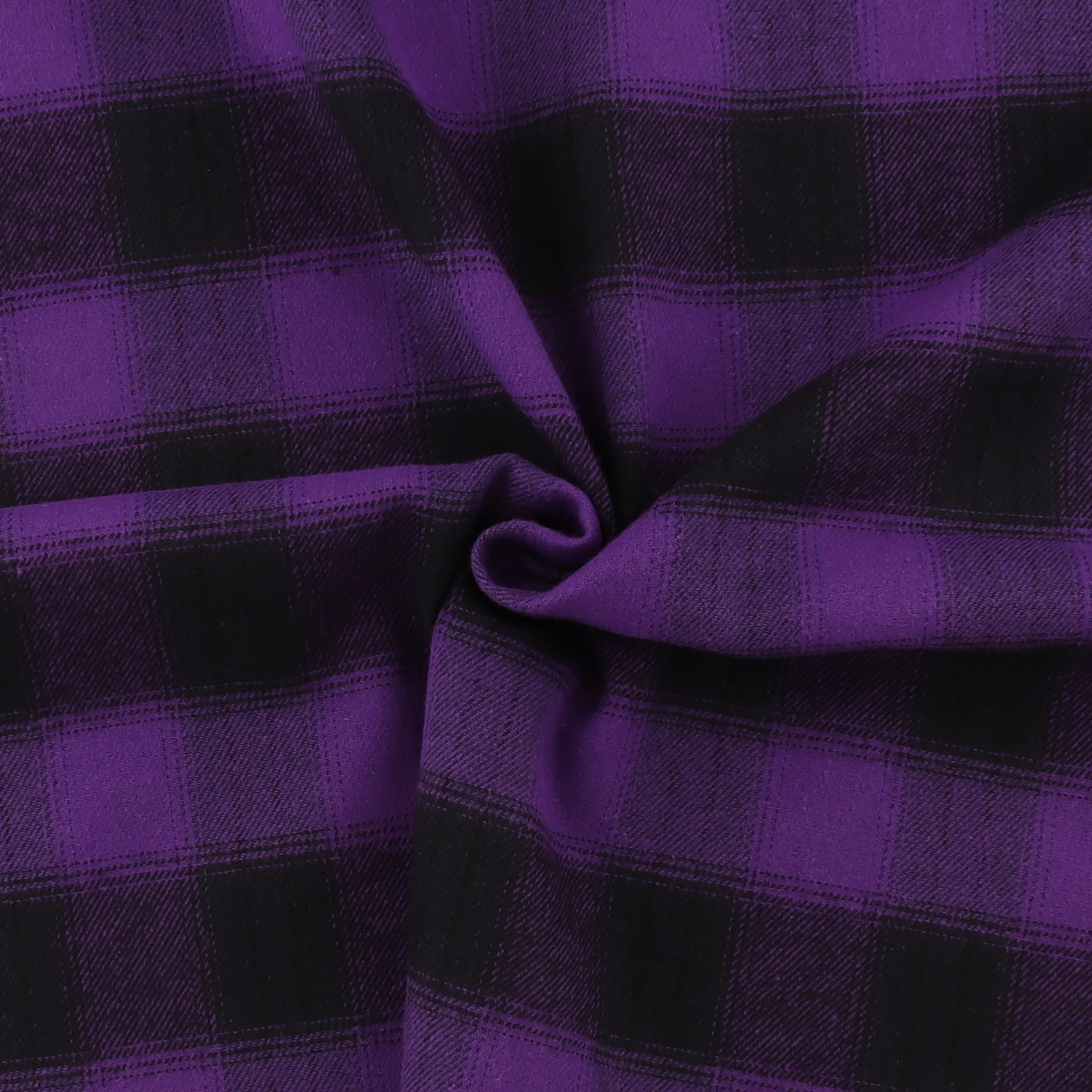 Brushed Cotton Plaid - NOAH - 001 - Purple - Image 2