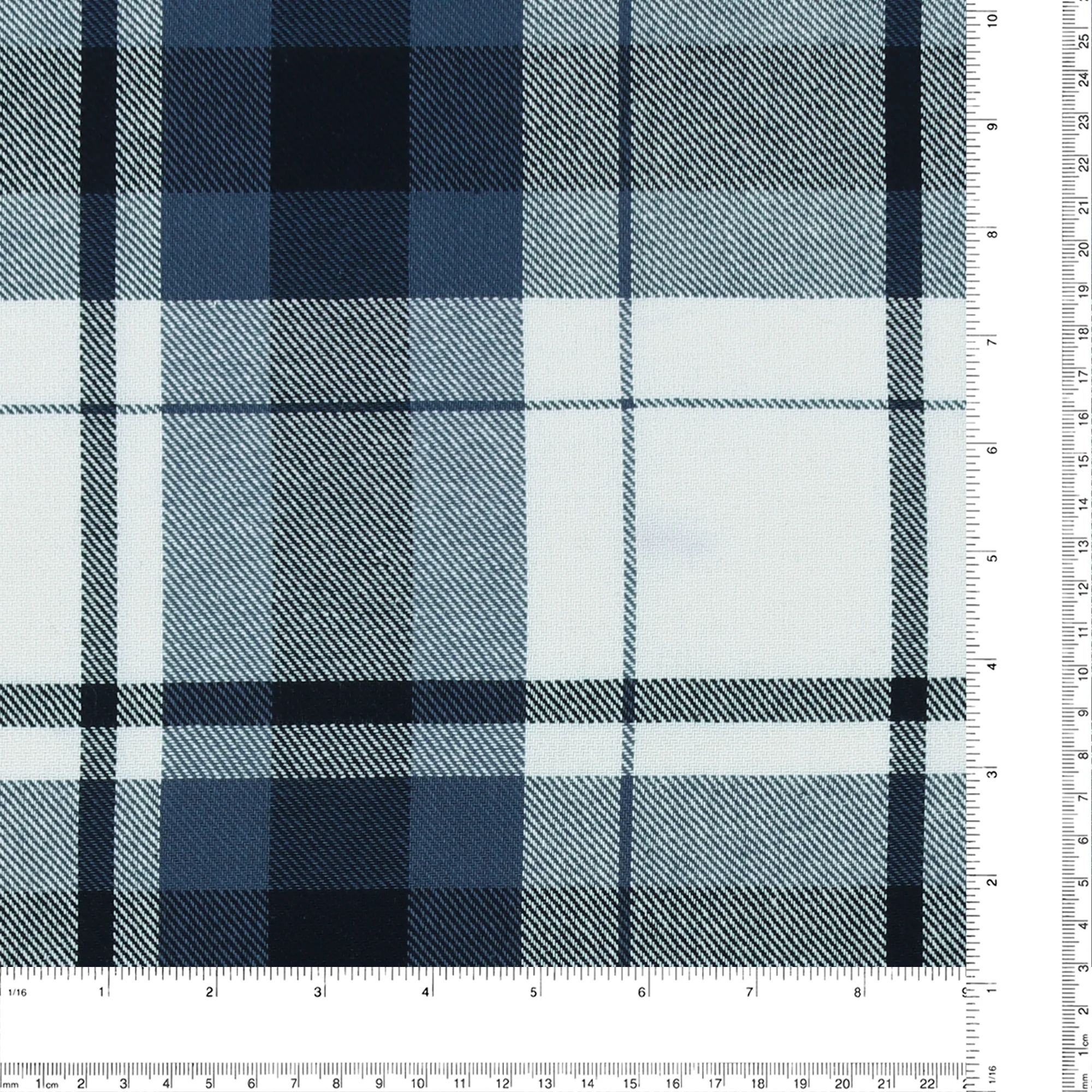 Brushed Cotton Plaid - NOAH - 030 - Steel - Image 3