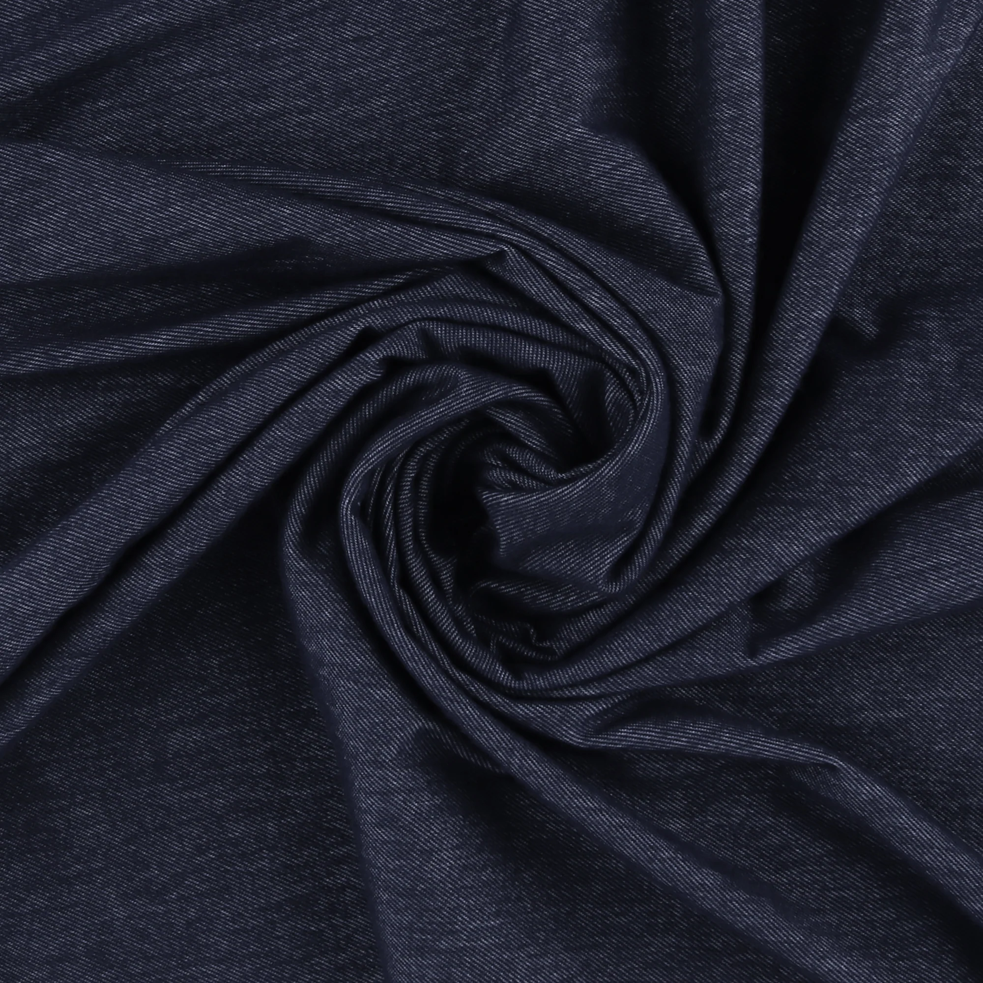 Brushed Denim Knit - INDIGO JONCTION - 002 - Navy - Image 2