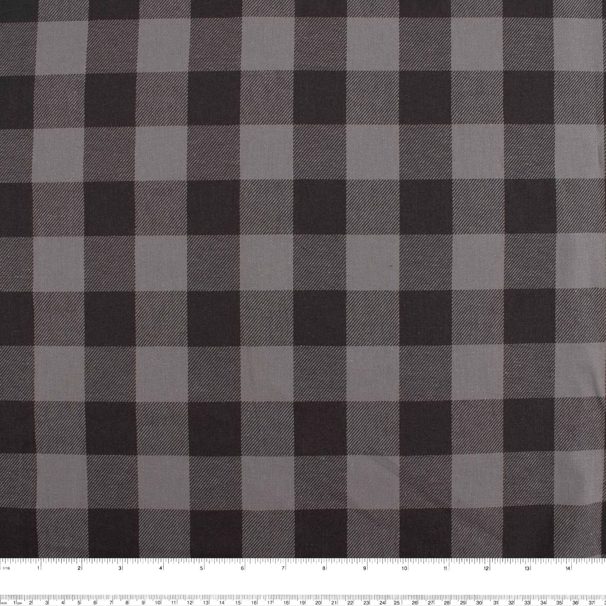 Brushed Plaid - LONDON - Buffalo - Ardoise - Image 3