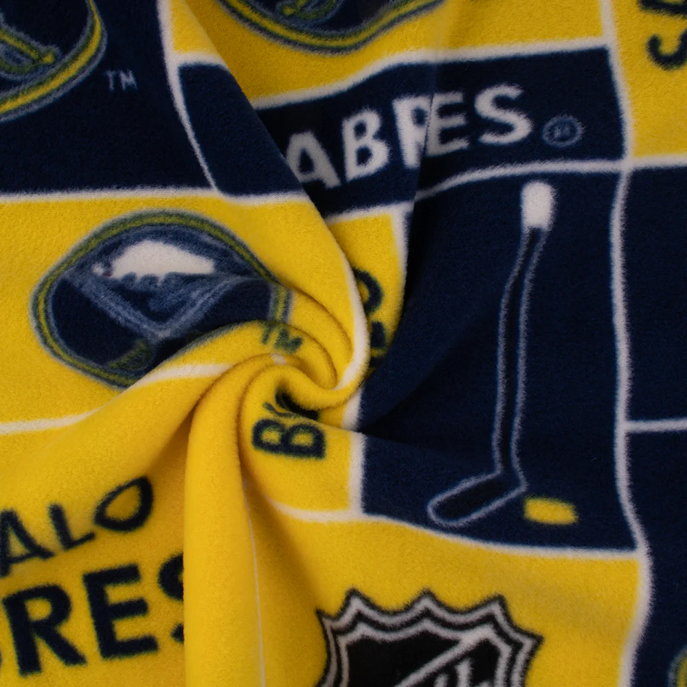 Buffalo Sabres - NHL Fleece Print - Squares - Image 2