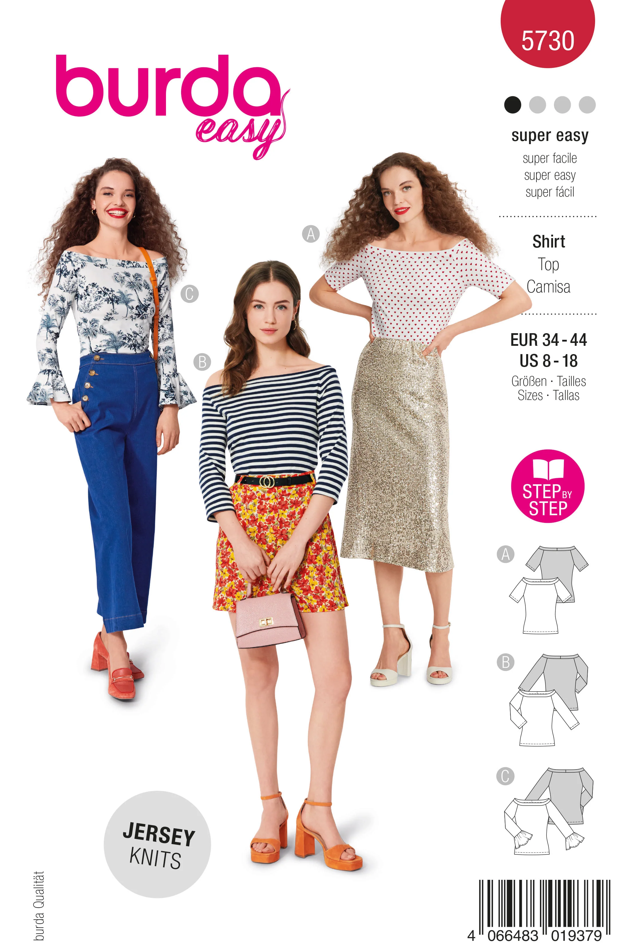 Burda 5730 - Top