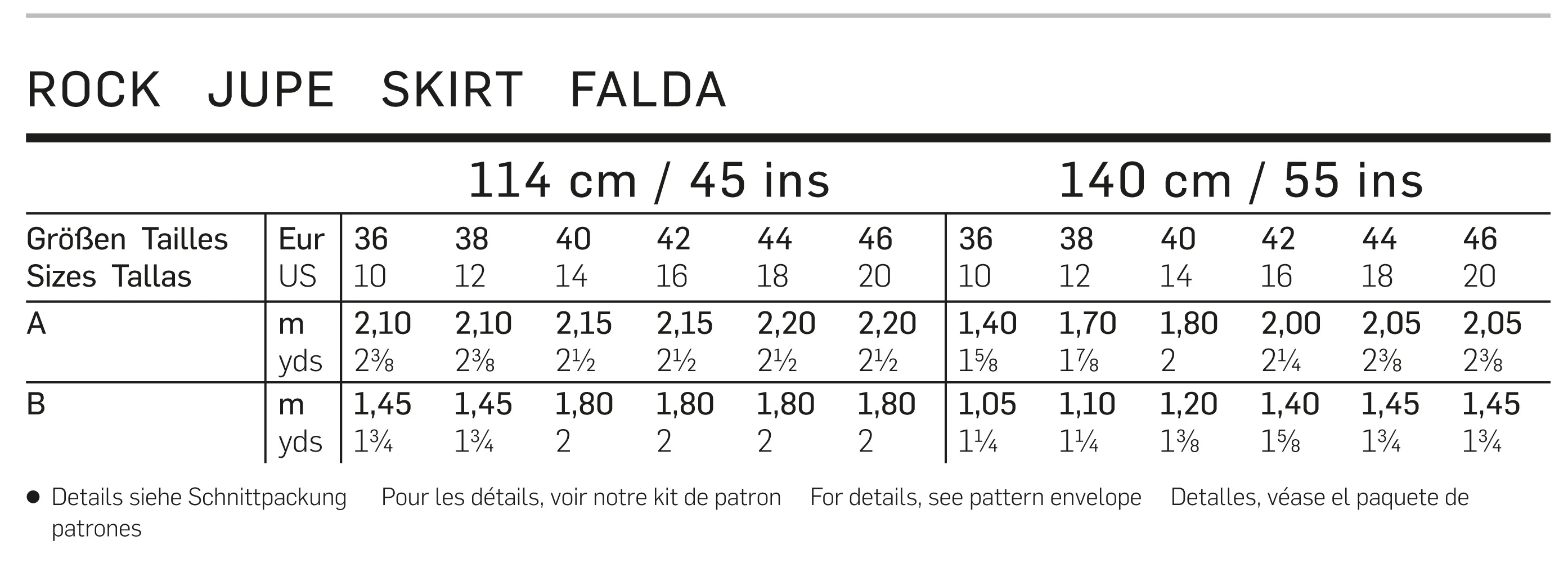 BURDA - 6733 Ladies Skirt - Image 3