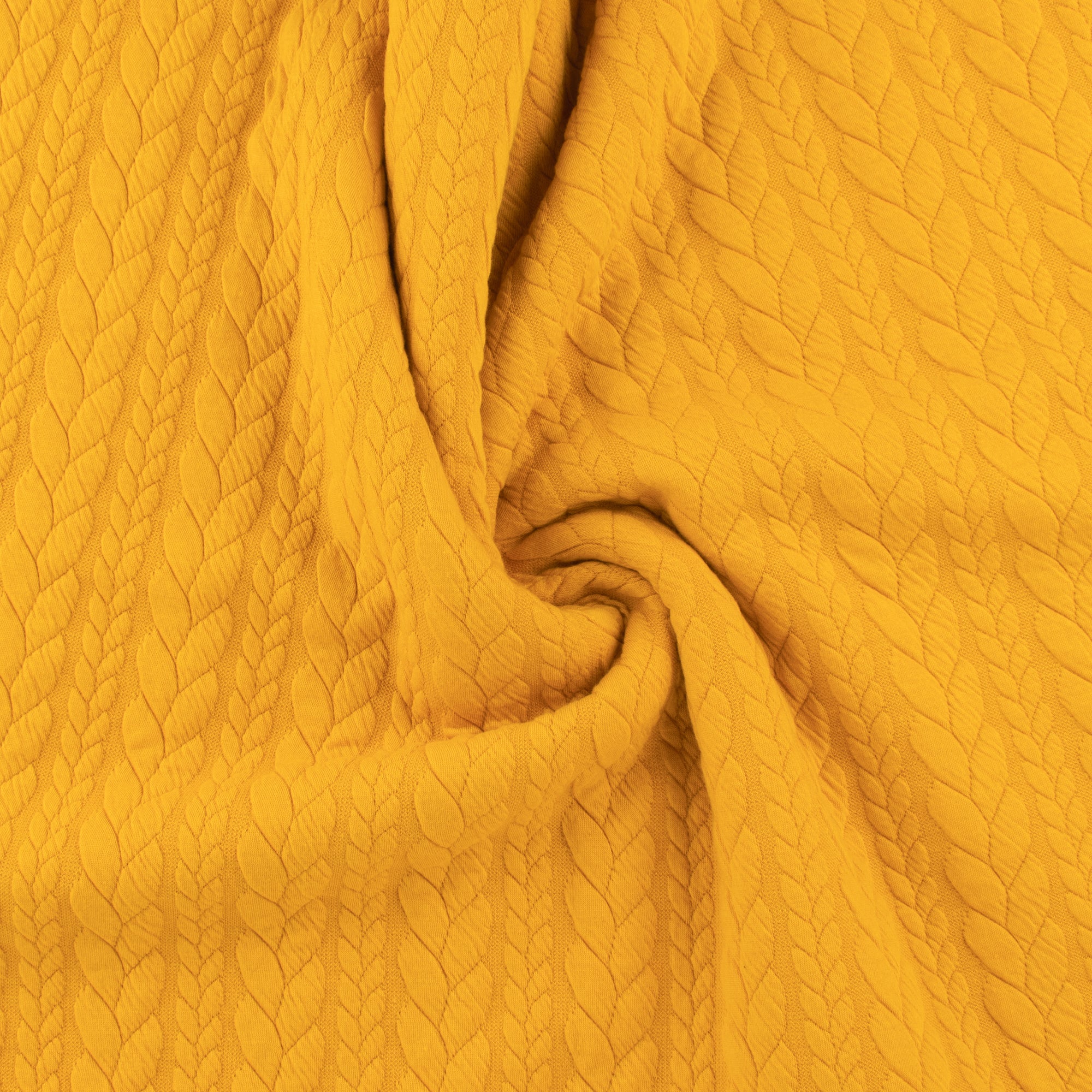 Cable Knit - ELLIE - 039 - Mustard - Image 2