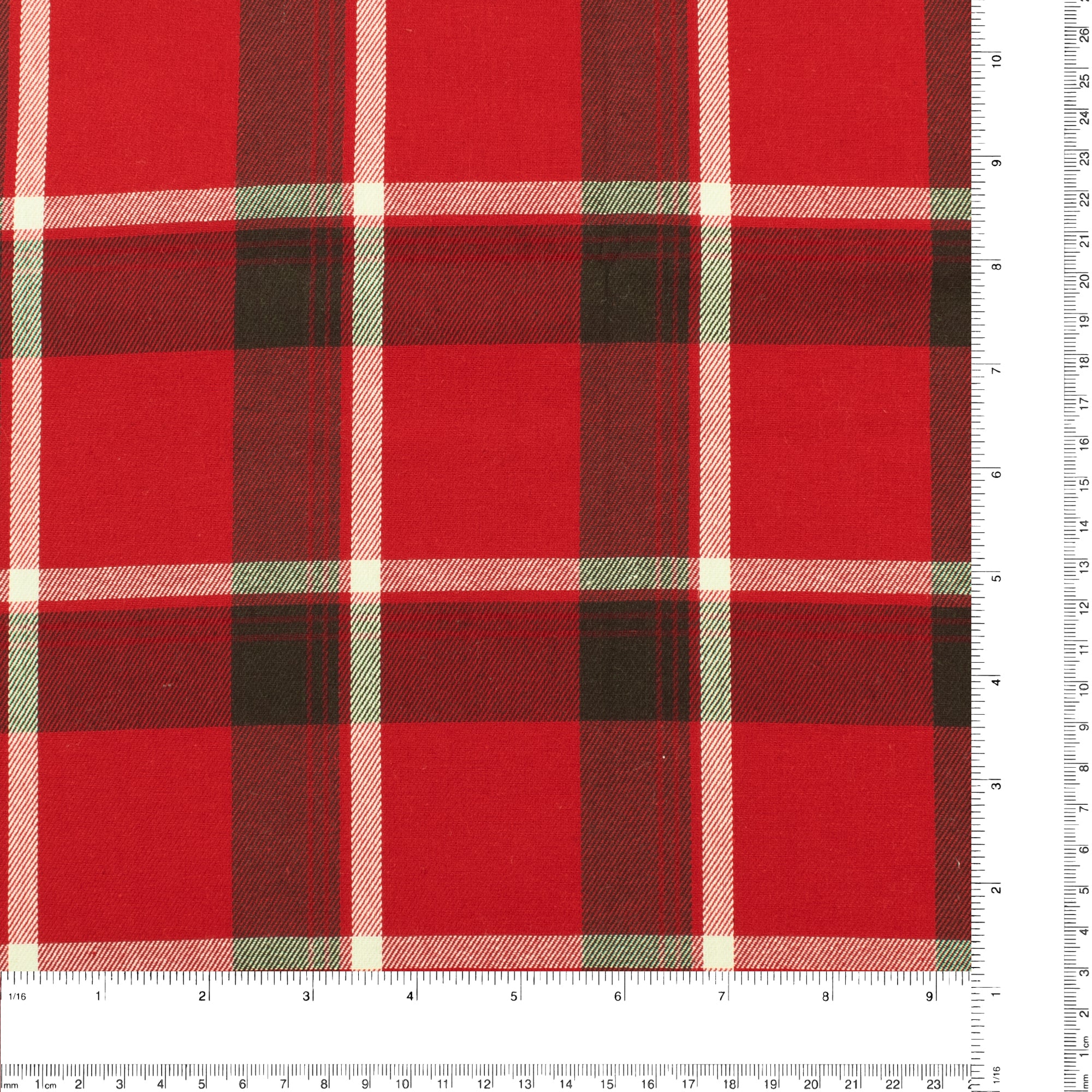 Cambridge Plaid - 010 - Red - Image 3