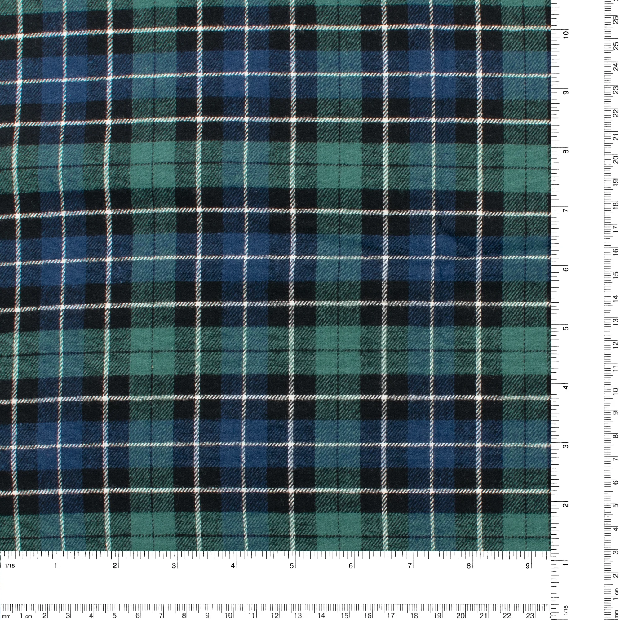 Cambridge Plaid - 034 - Blue & Green - Image 3