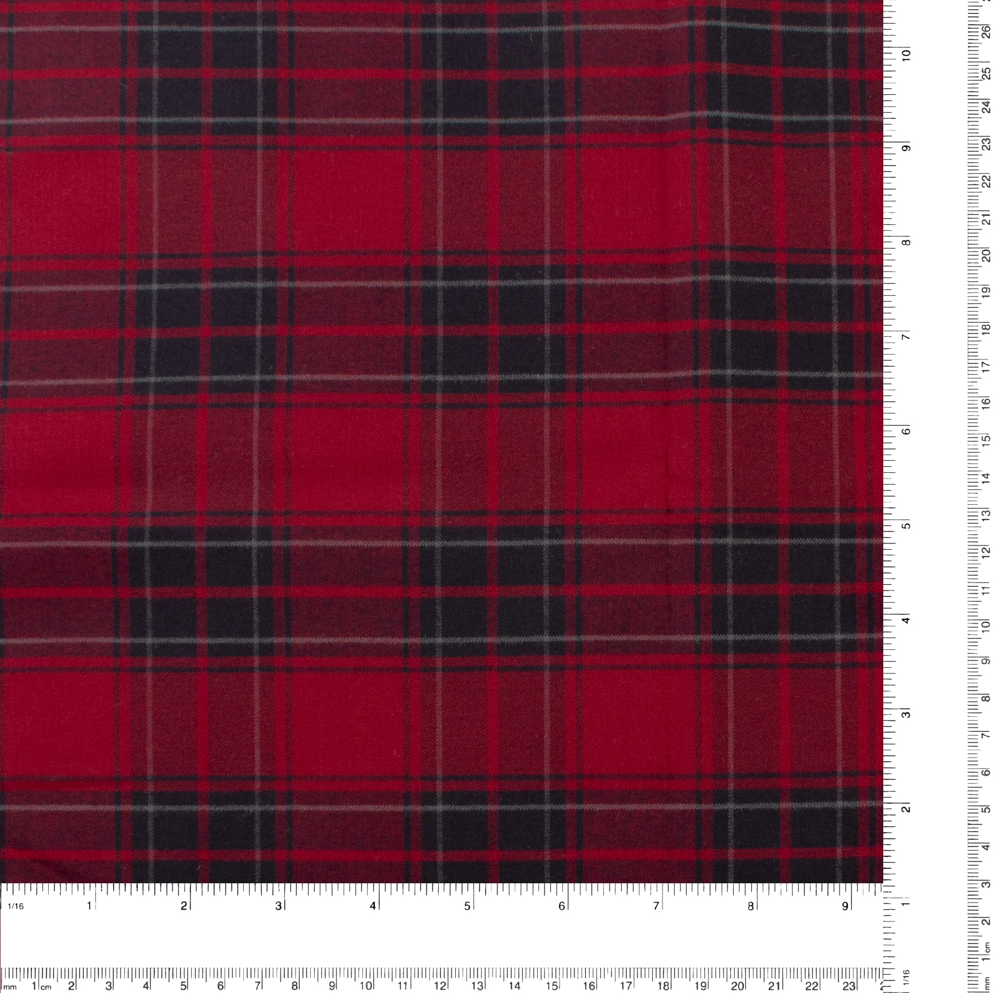 Cambridge Plaid - 036 - Red - Image 3