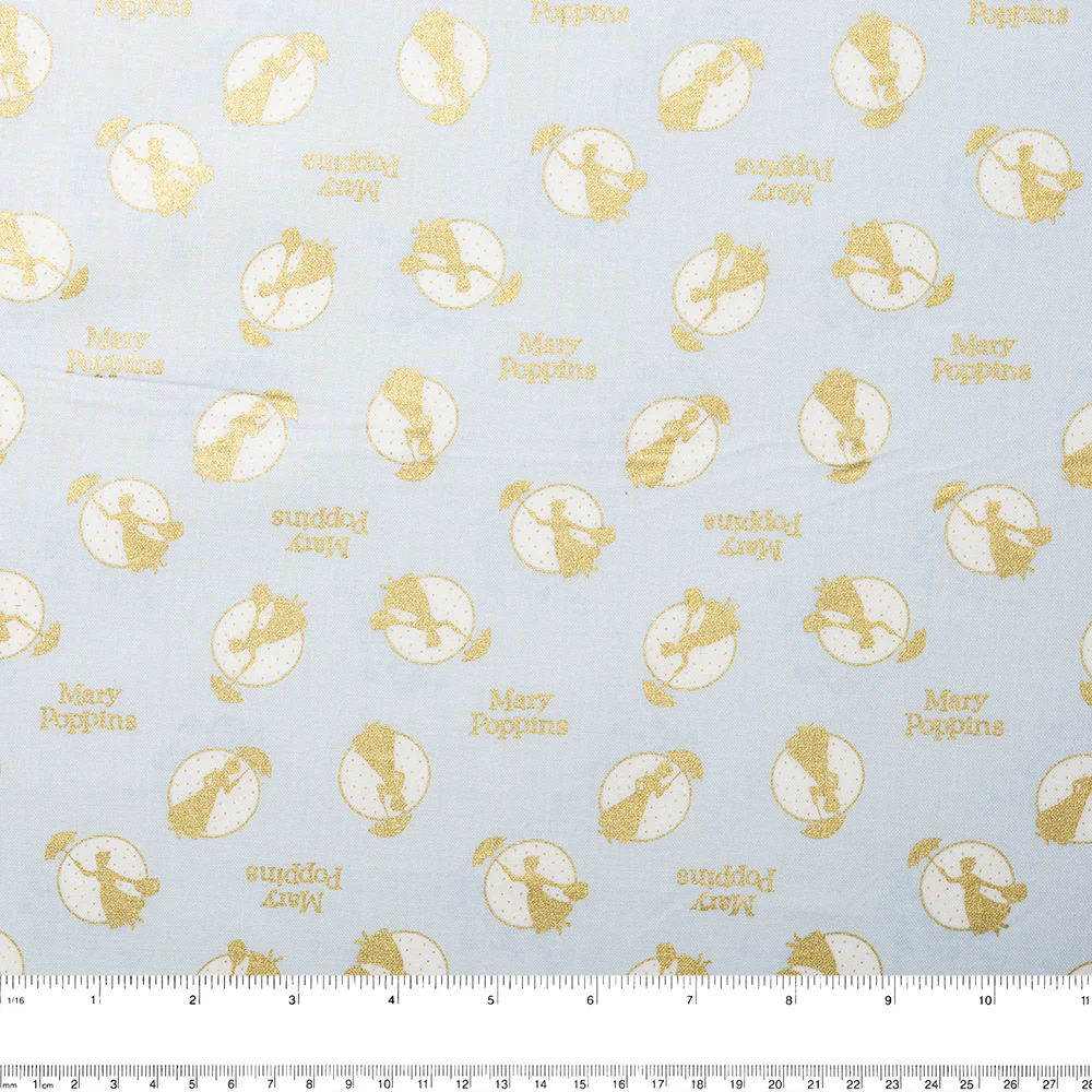 Camelot - PRIVILÈGE - Licensed Cotton Print - Mary Poppins - Medalion - Pink - Image 2
