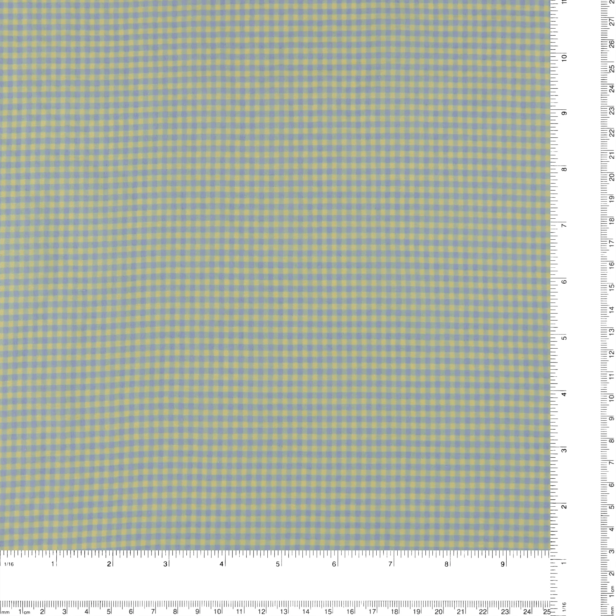 Checkered Seersucker - AVERY - 004 - Lime & Blue - Image 3