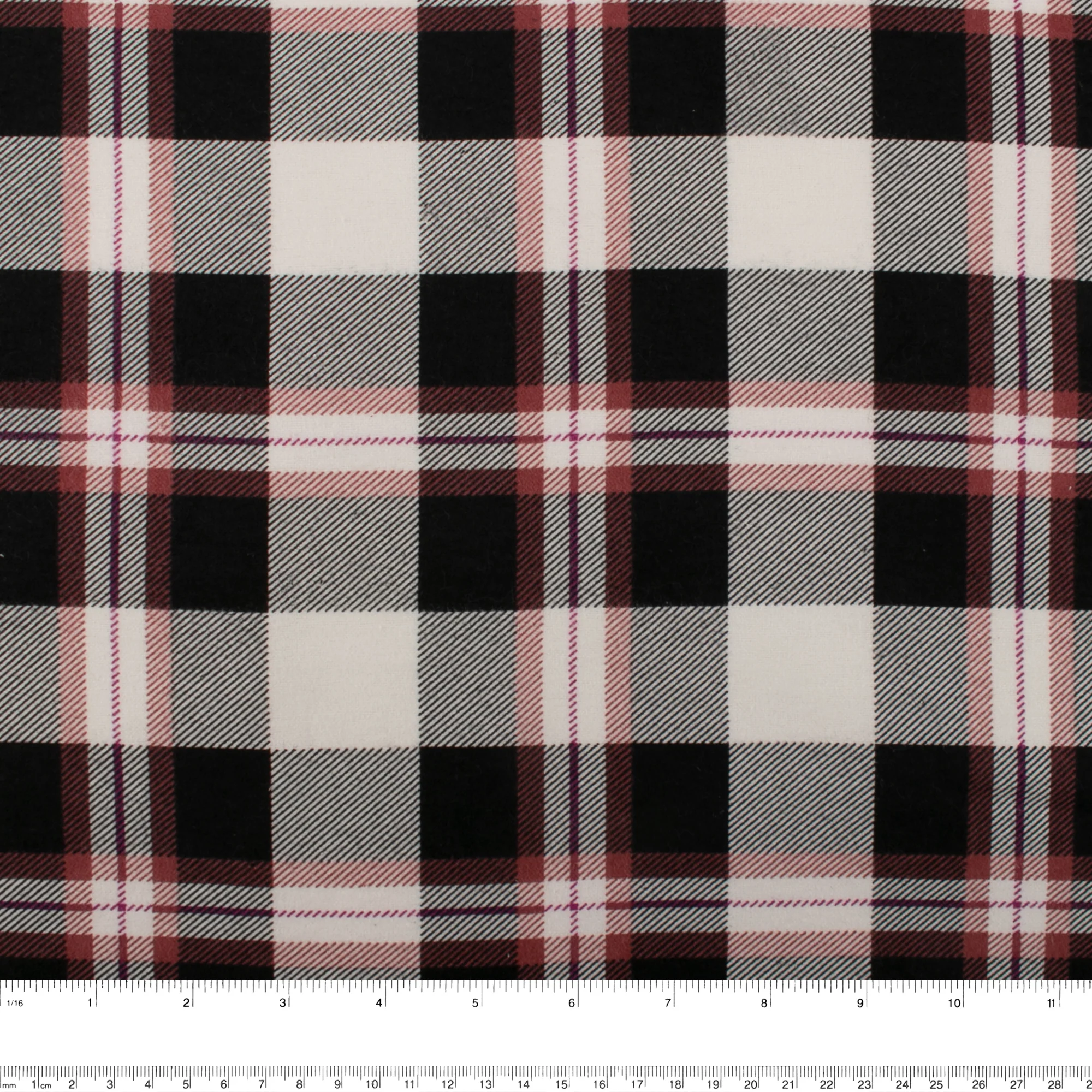 CHELSEA Flannelette Print - Plaids - Brown / Beige - Image 2