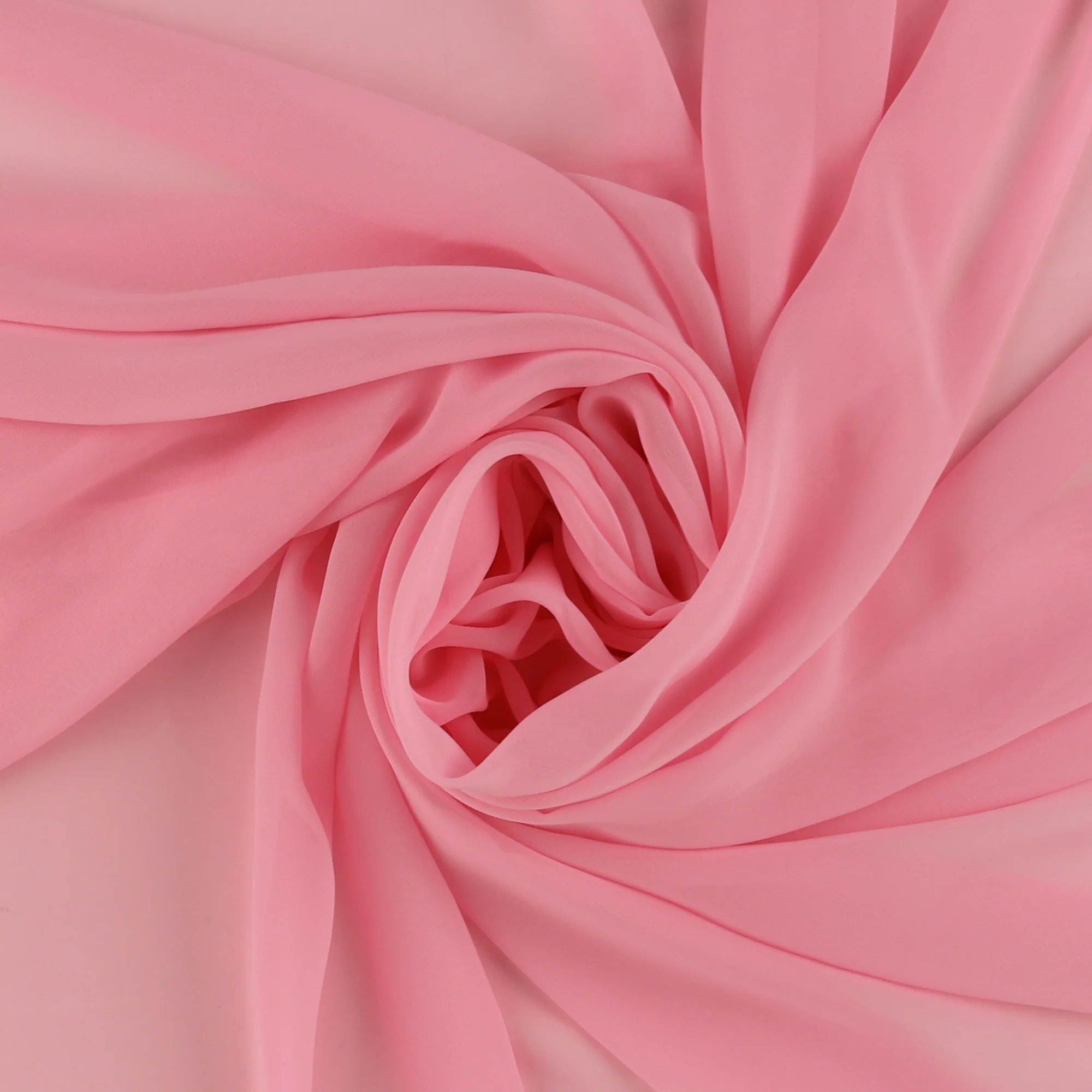 Chiffon Solid - DAY DREAM - 001 - Pink - Image 2