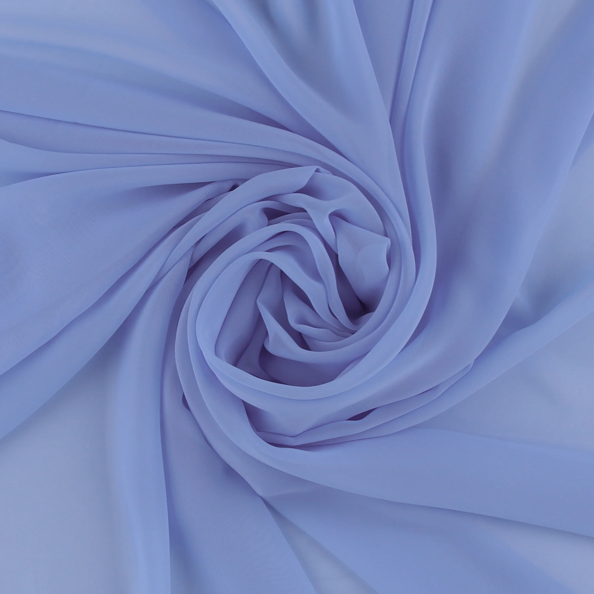 Chiffon Solid - DAY DREAM - 003 - Sky Blue - Image 2