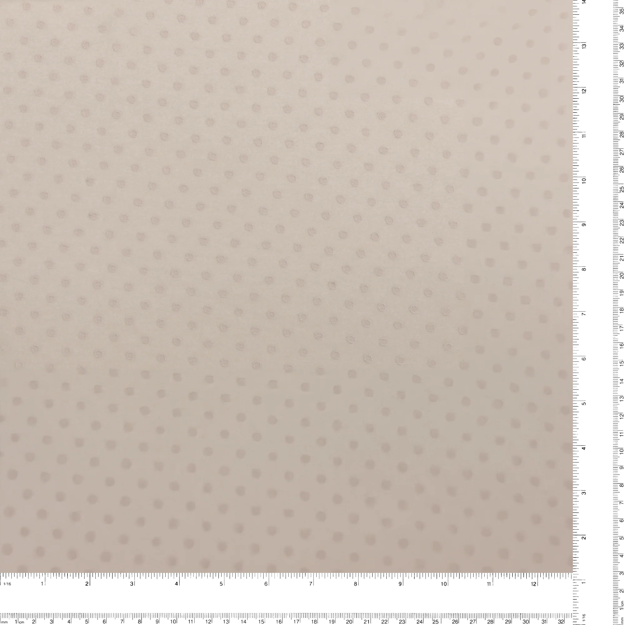 Chiffon with Dot - ROSY - Beige - Image 3