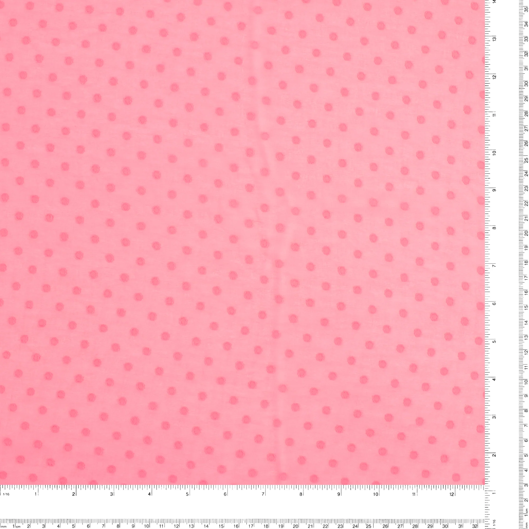 Chiffon with Dot - ROSY - Hot Pink - Image 3