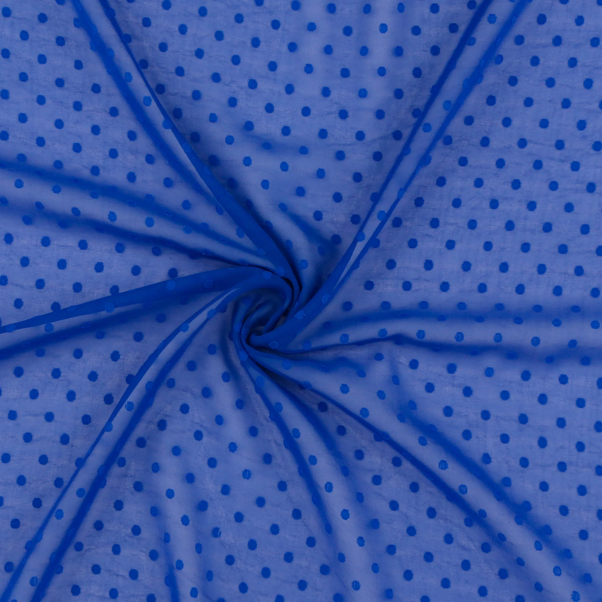 Chiffon with Dot - ROSY - Royal - Image 2