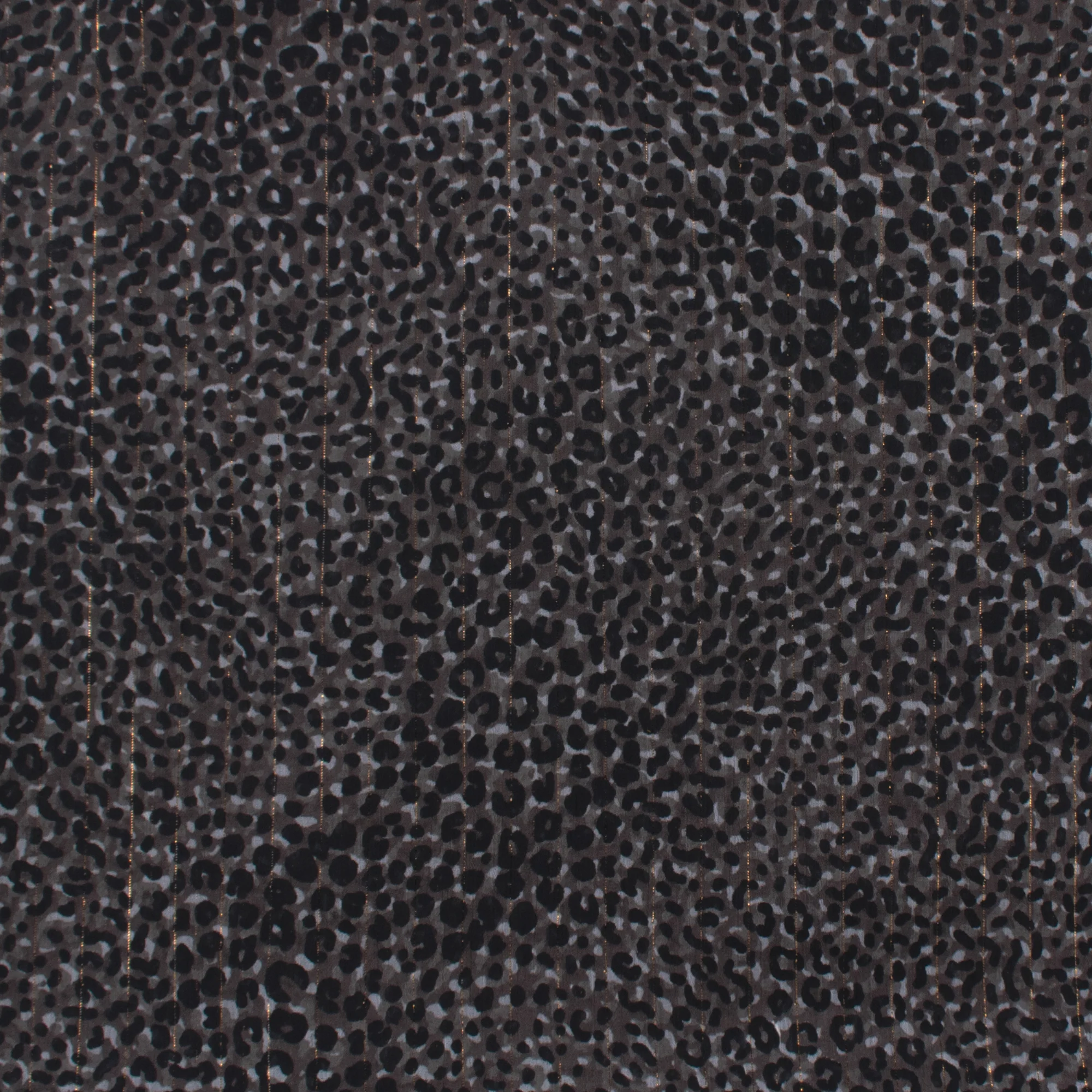 Chiffon with Metallic Print - CANNES - 007 - Skin - Greystone