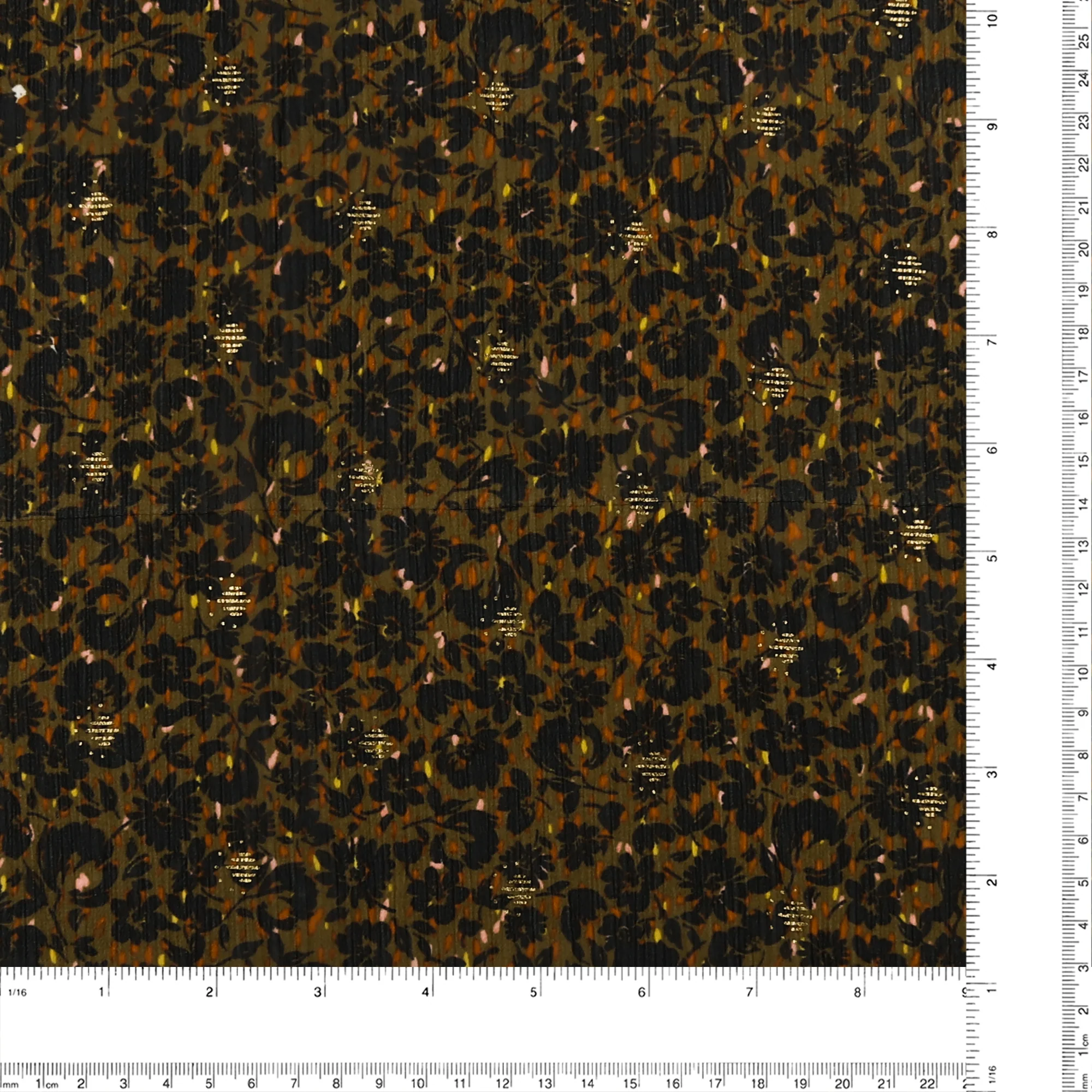 Chiffon Yoryu Foil - ARIA - 003 - Khaki - Image 3