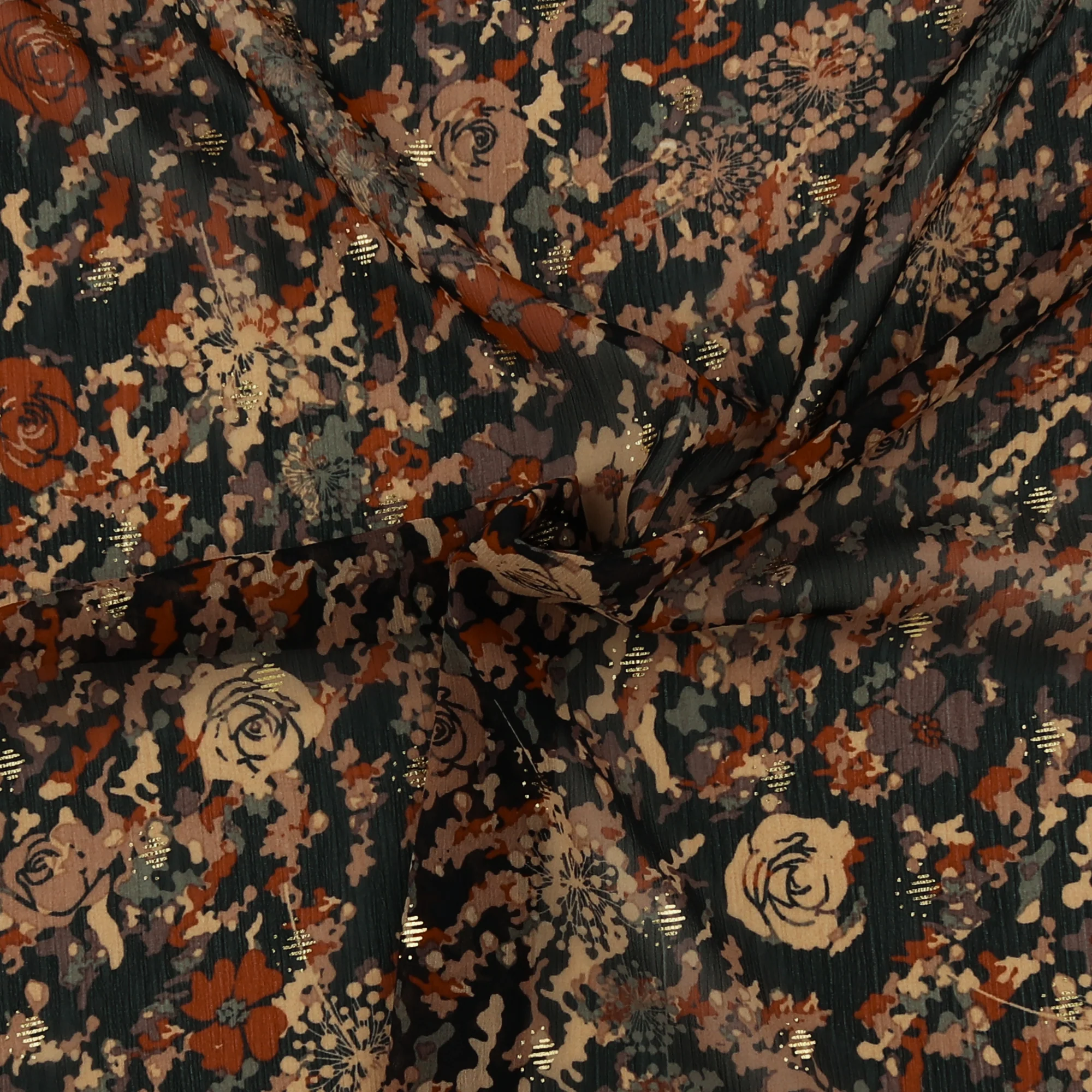 Chiffon Yoryu Foil - ARIA - 004 - Black - Image 2