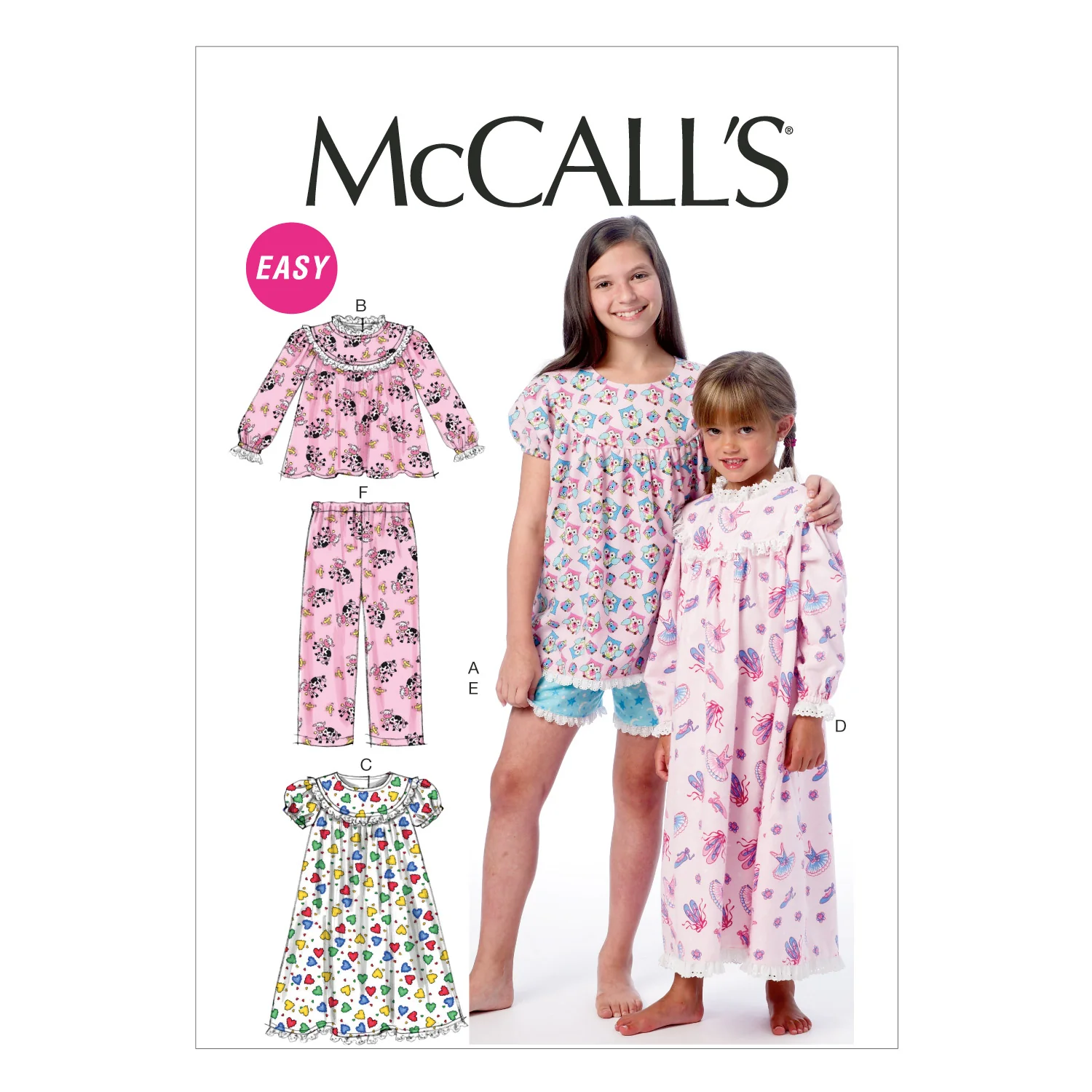 M6831 Sleep & Lounge - Girl/Girl Child