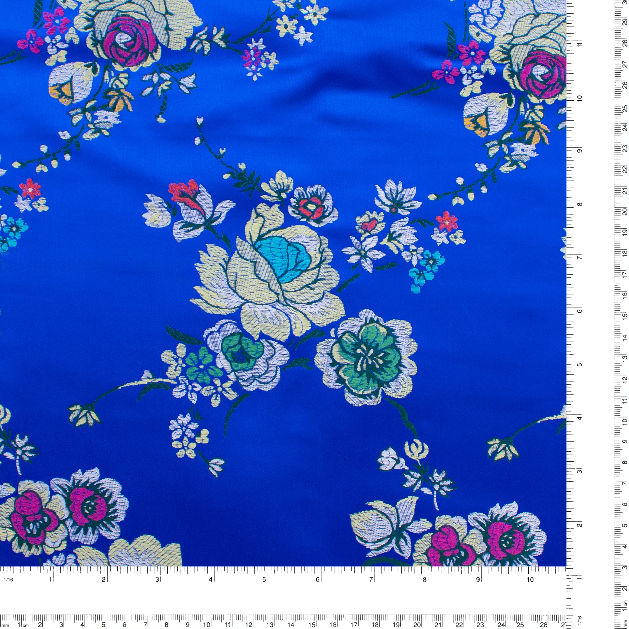 Chinese Brocade - 048 - Blue - Image 3