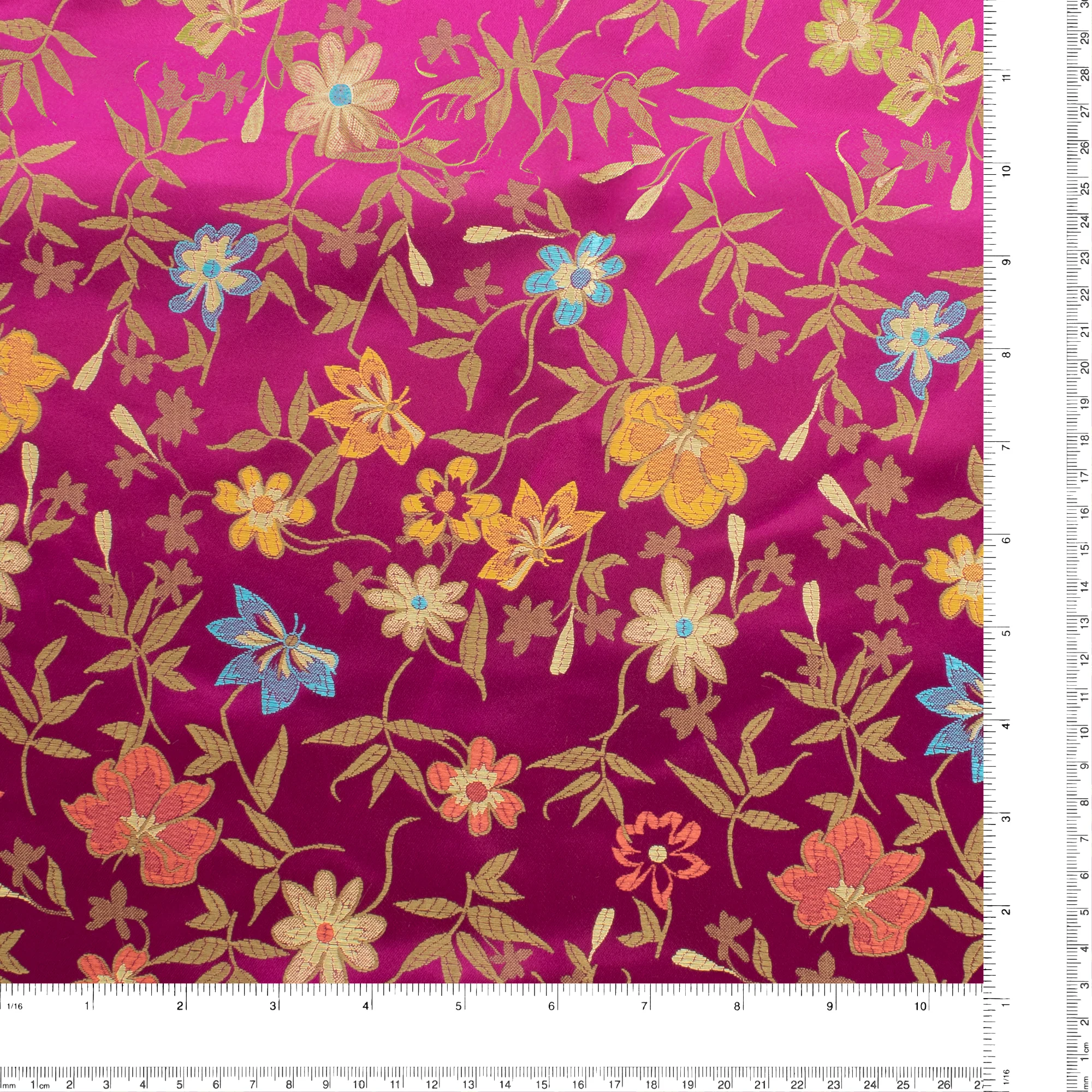 Chinese Brocade - 050 - Crimson - Image 3