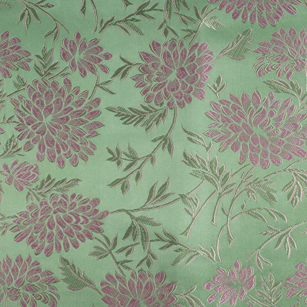 Chinese Brocade - Chrysanthemum - Mint