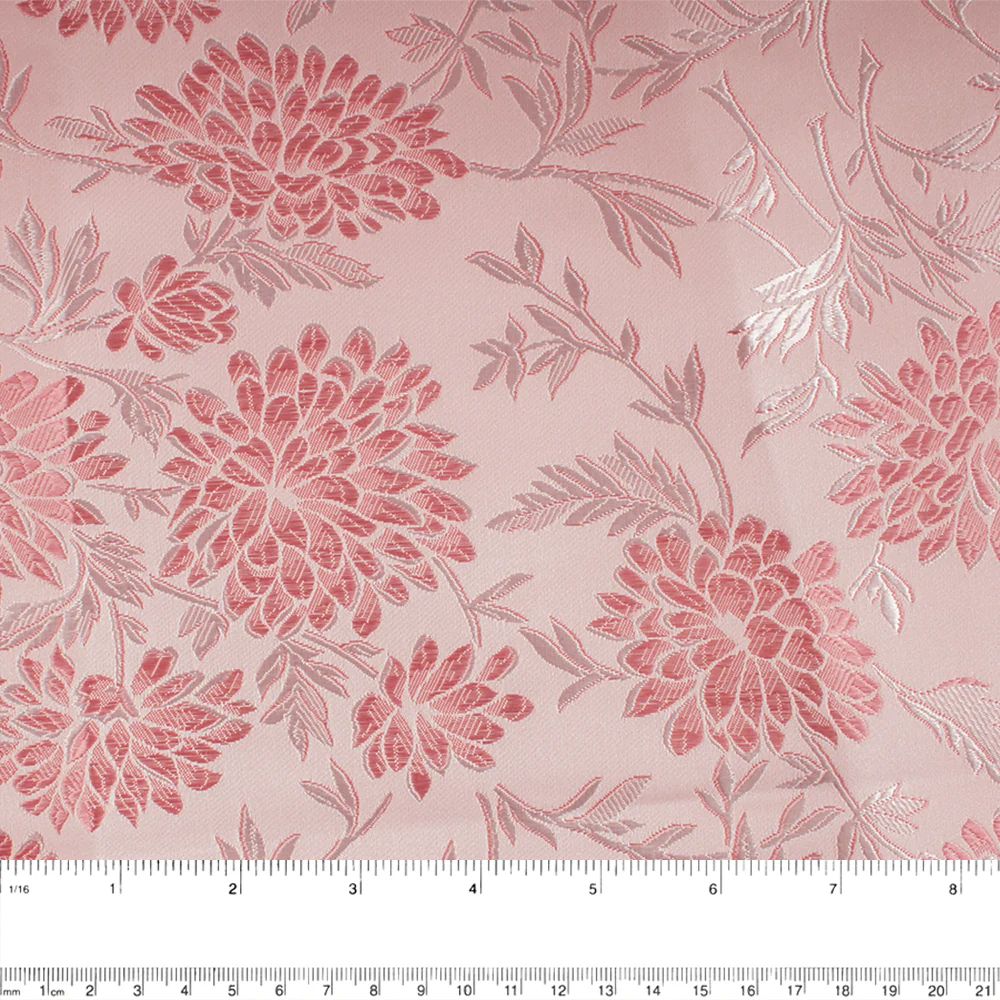 Chinese Brocade - Chrysanthemum - Pink - Image 2
