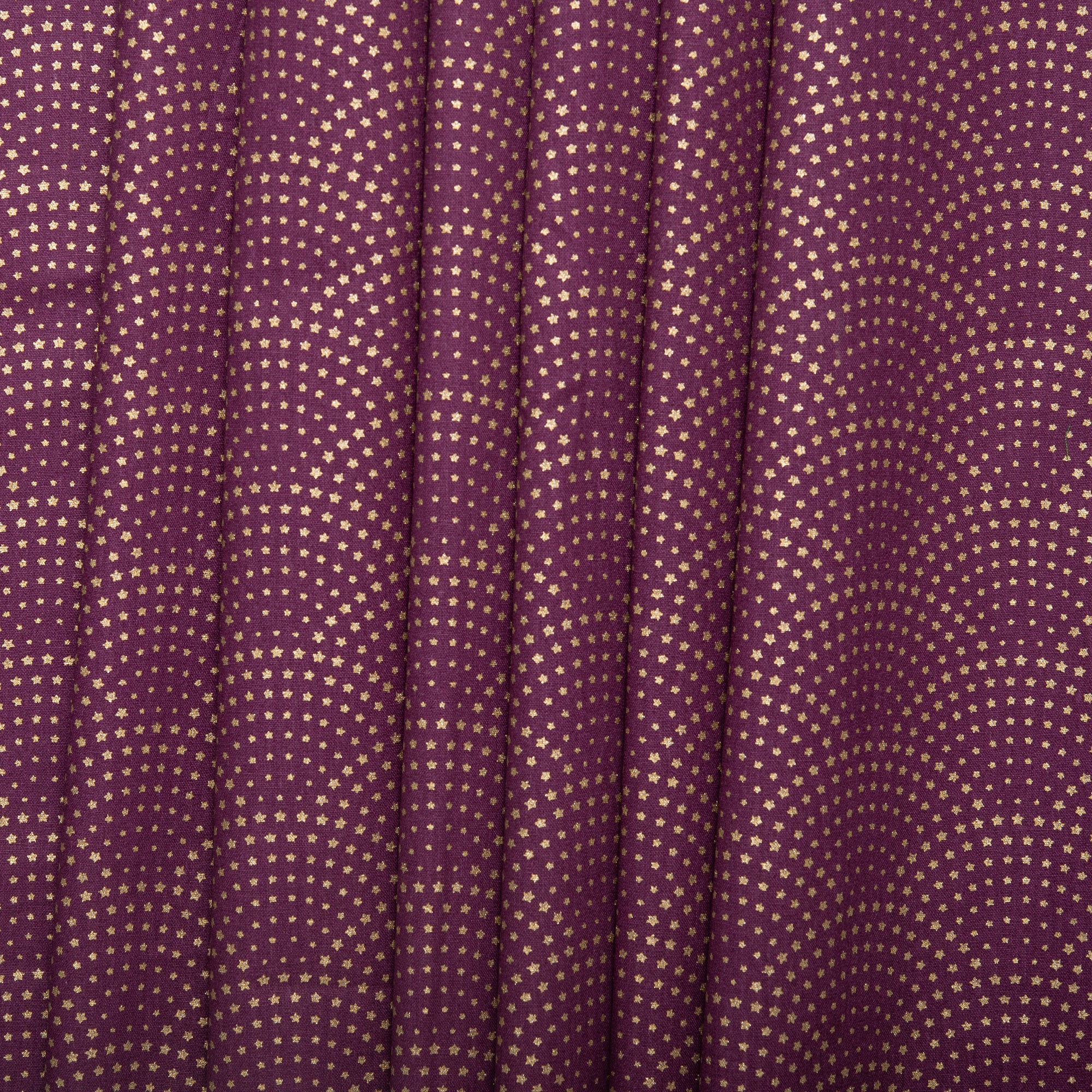 Christmas printed cotton - Scalop - Purple - Image 4