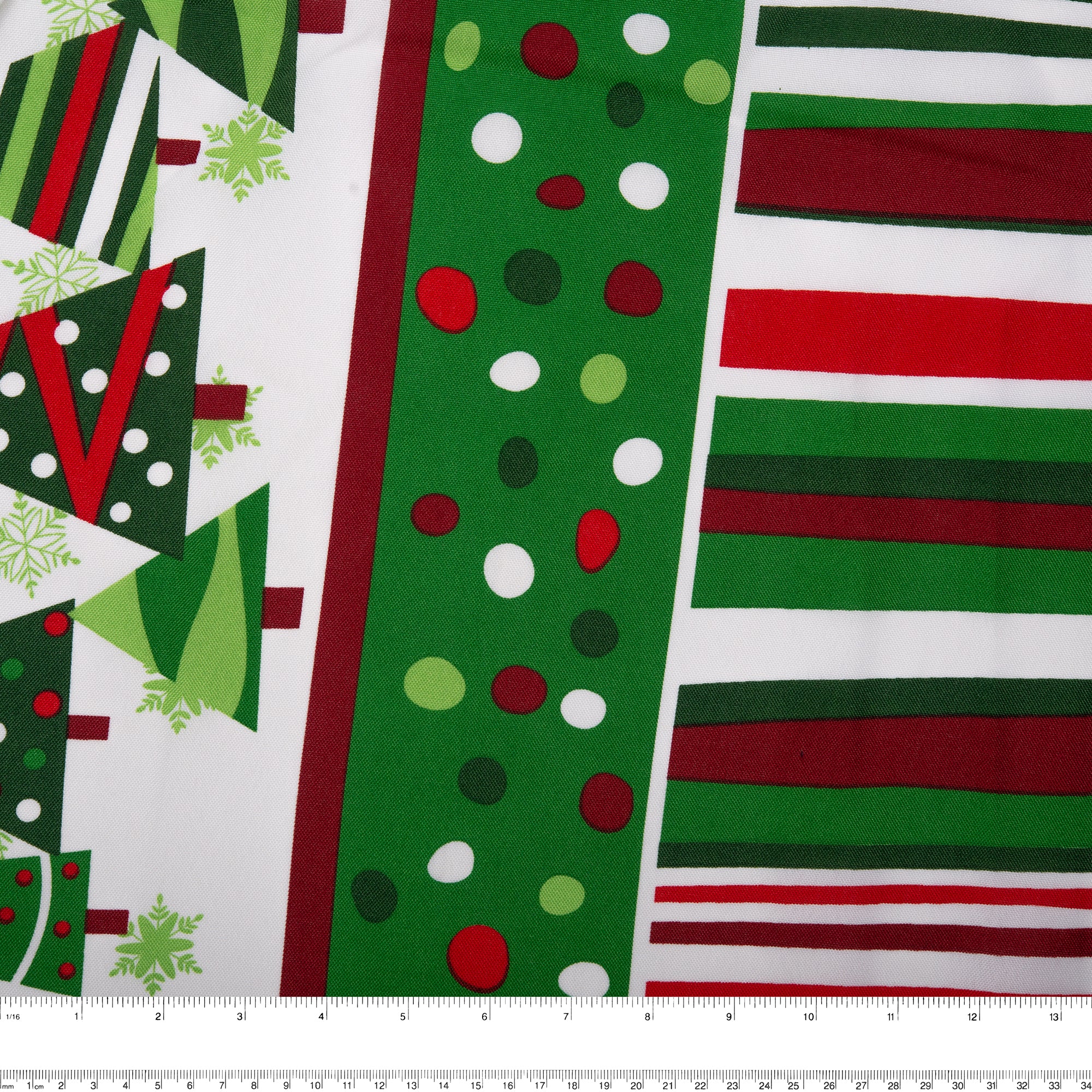 Christmas printed tabling - Christmas tree - Red - Image 3