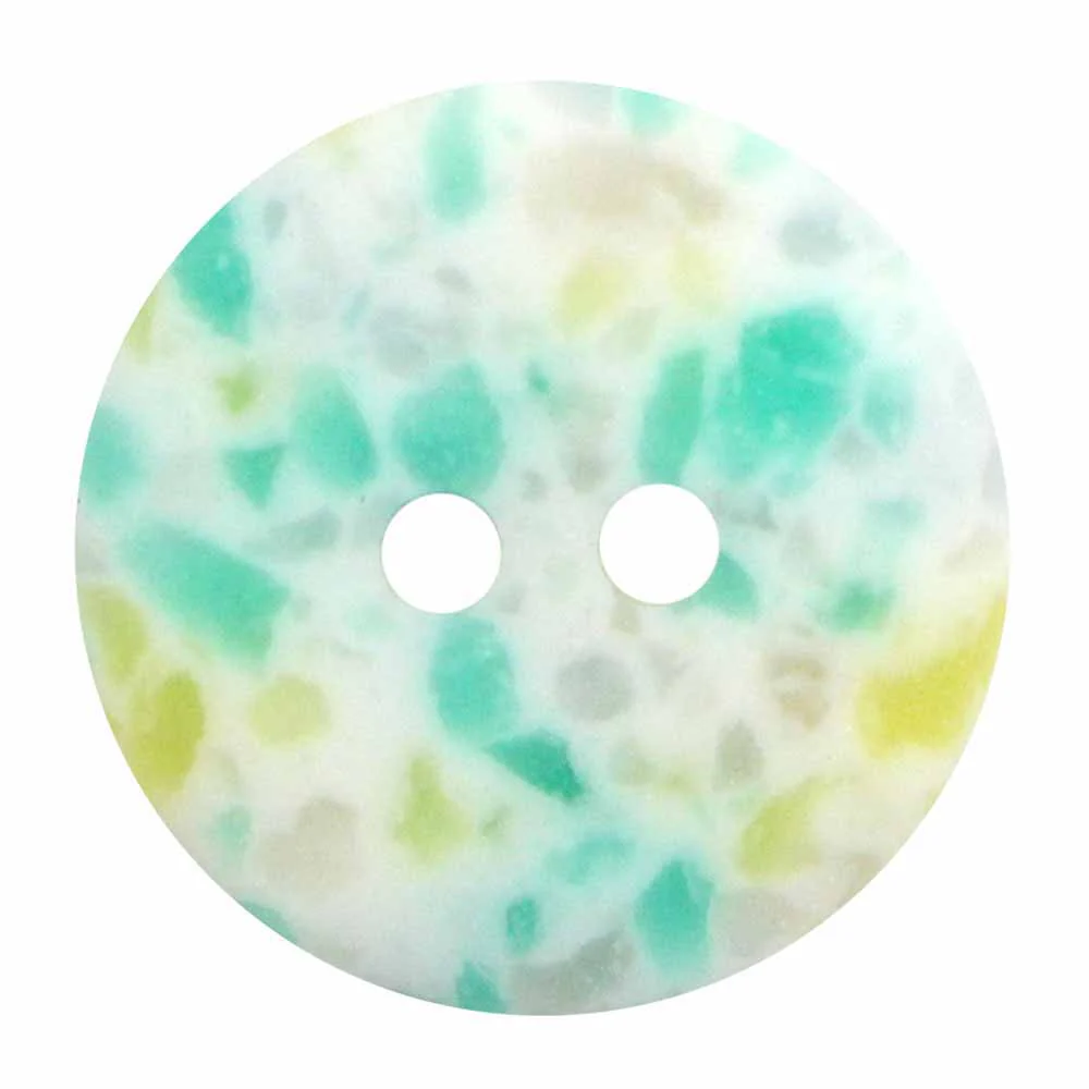 CIRQUE Novelty 2-Hole Button - Multi - 18mm (¾") - Flower