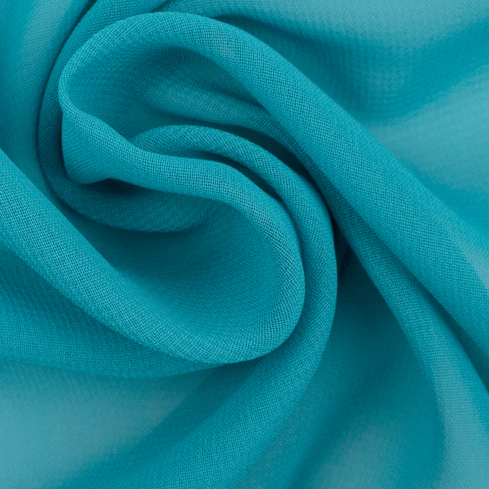 CLICHY Chiffon - Peacock - Image 2