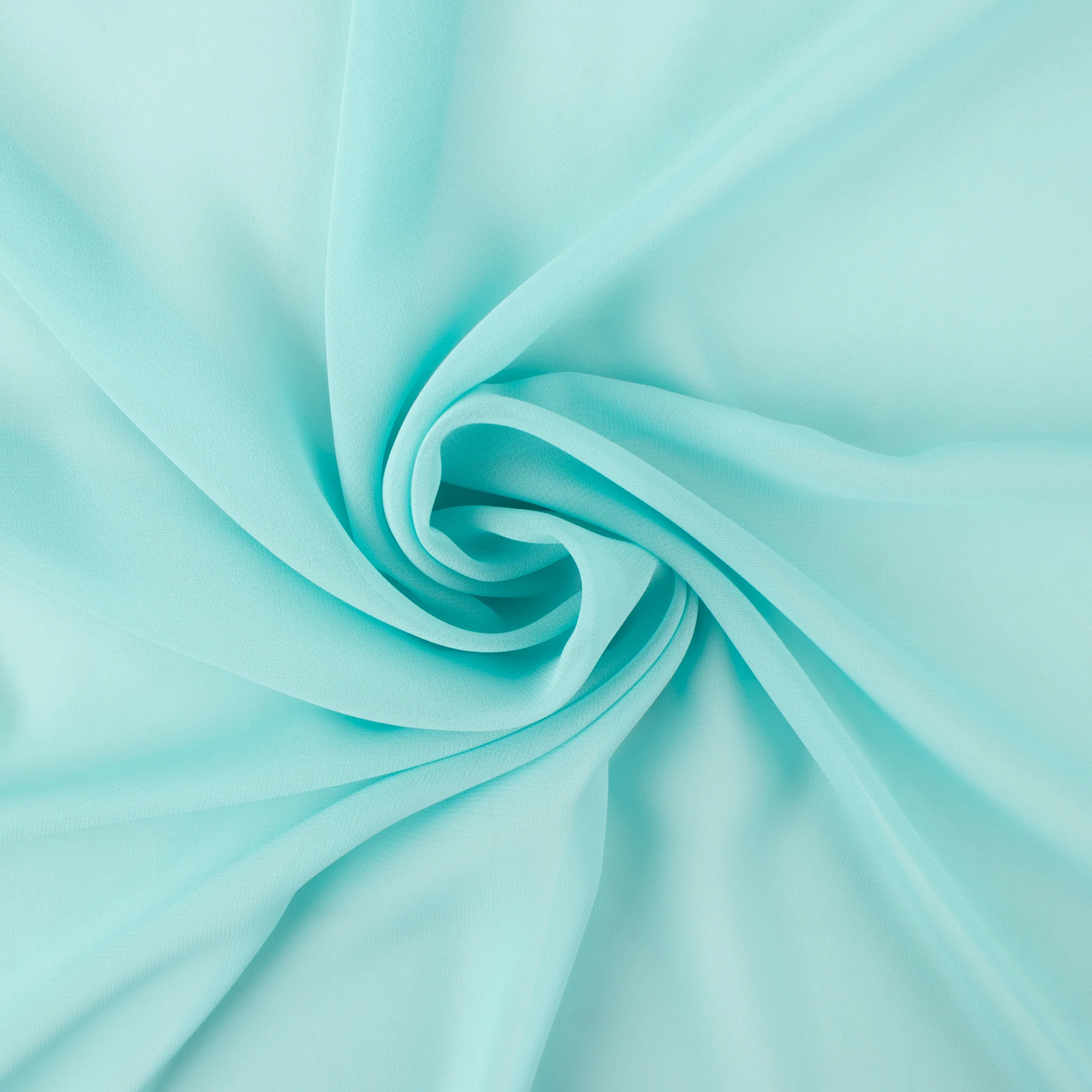 CLICHY Chiffon - Robin egg blue