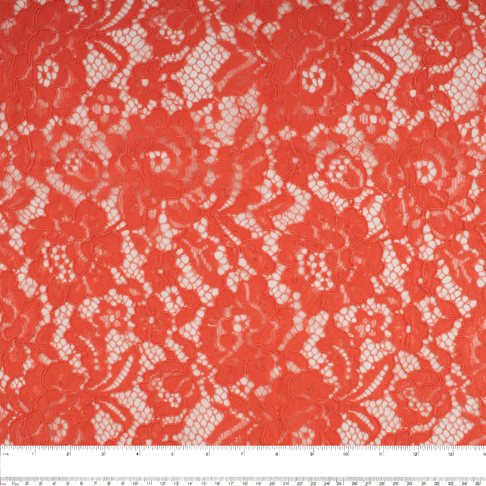 CLICHY Lace - Coral - Image 3