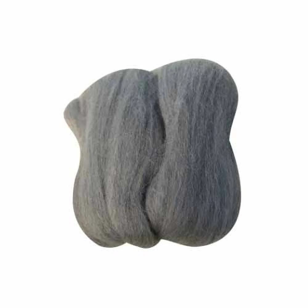 CLOVER 7933 Natural Wool Roving - Ash
